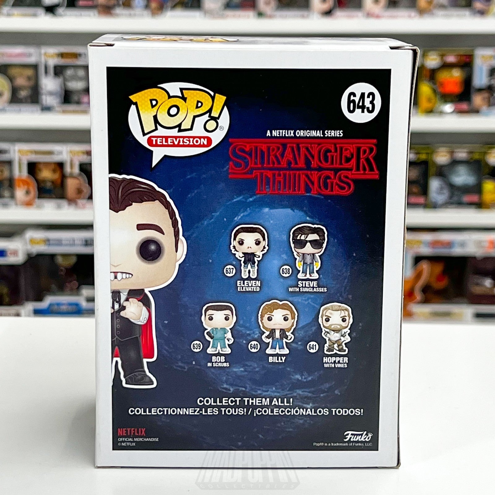 Funko Pop Television Stranger Things Vampire Bob GameStop 643 Toy Vinyl Figure3