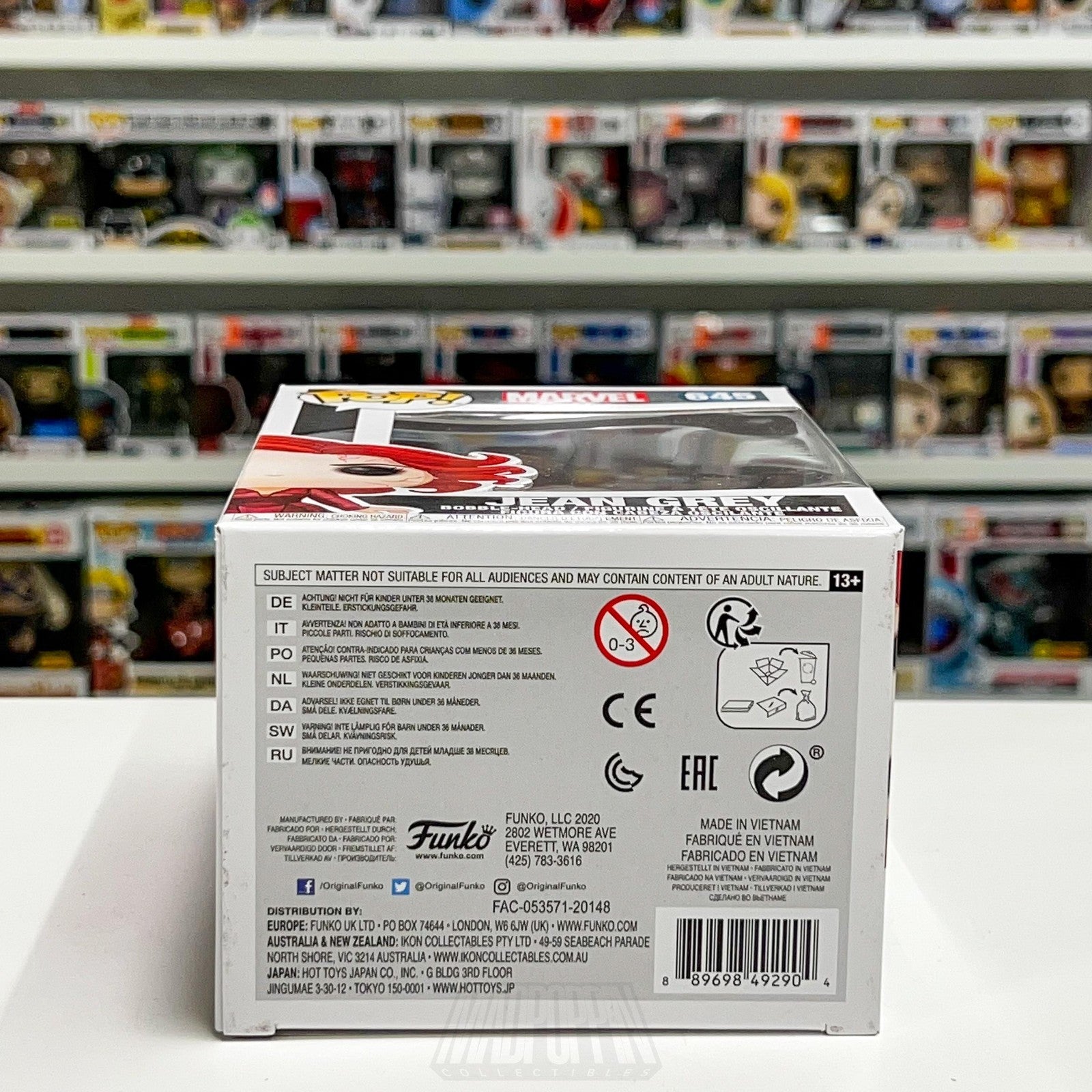 Funko Pop Marvel Jean Grey 645X-Men The Last Stand Bobblehead Mutant Phoenix