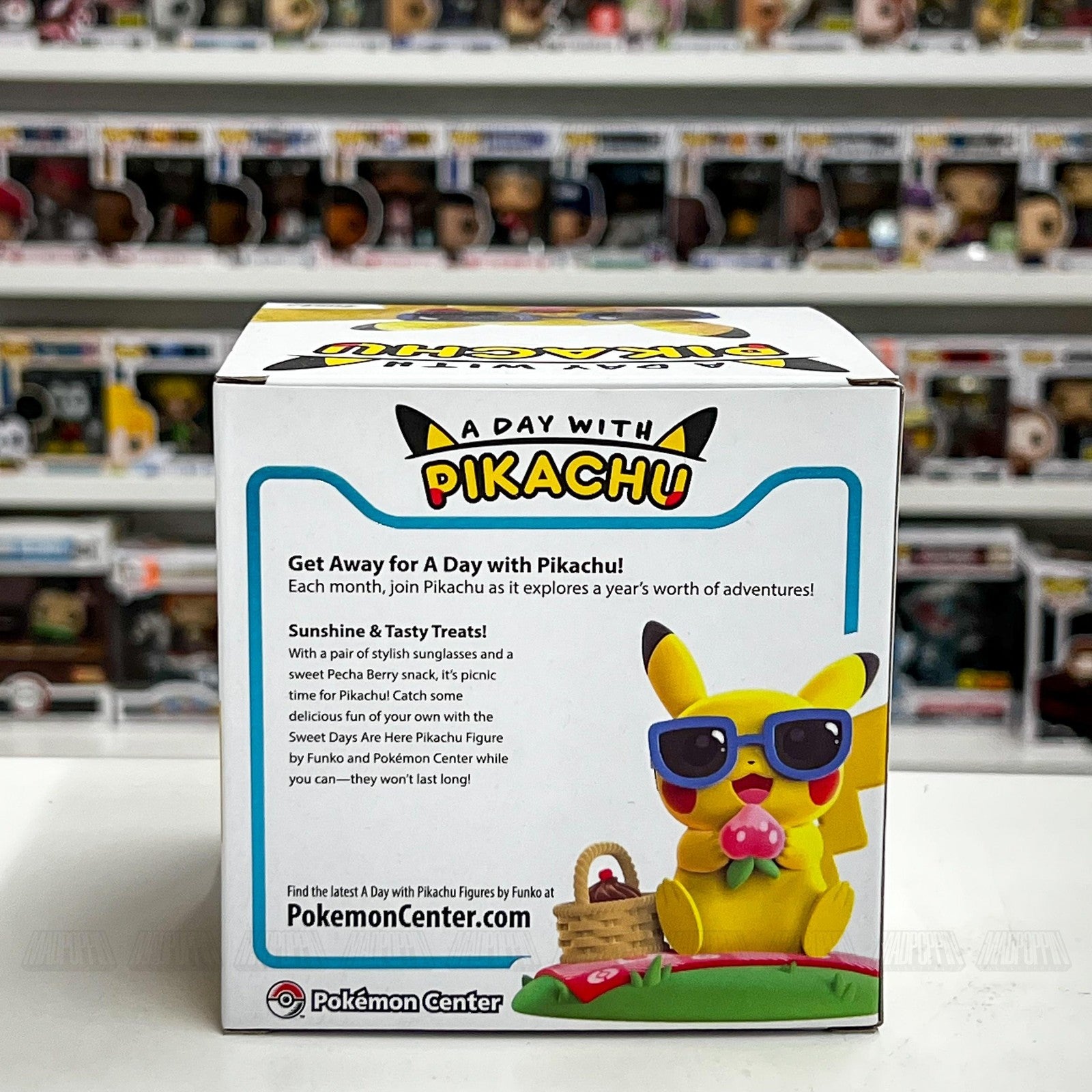 A Day With Pikachu Sweet Days Are Here Figure Funko Pokemon Center Exclusive New