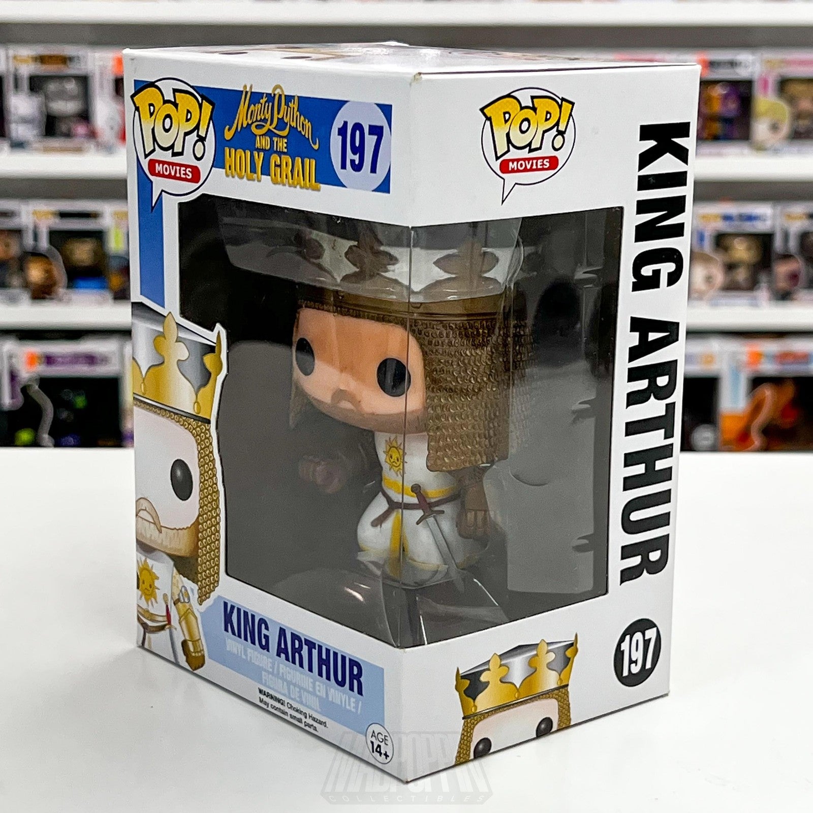 Funko Pop Monty Python Holy Grail King Arthur 197 Vinyl Figure Collectible Toy1