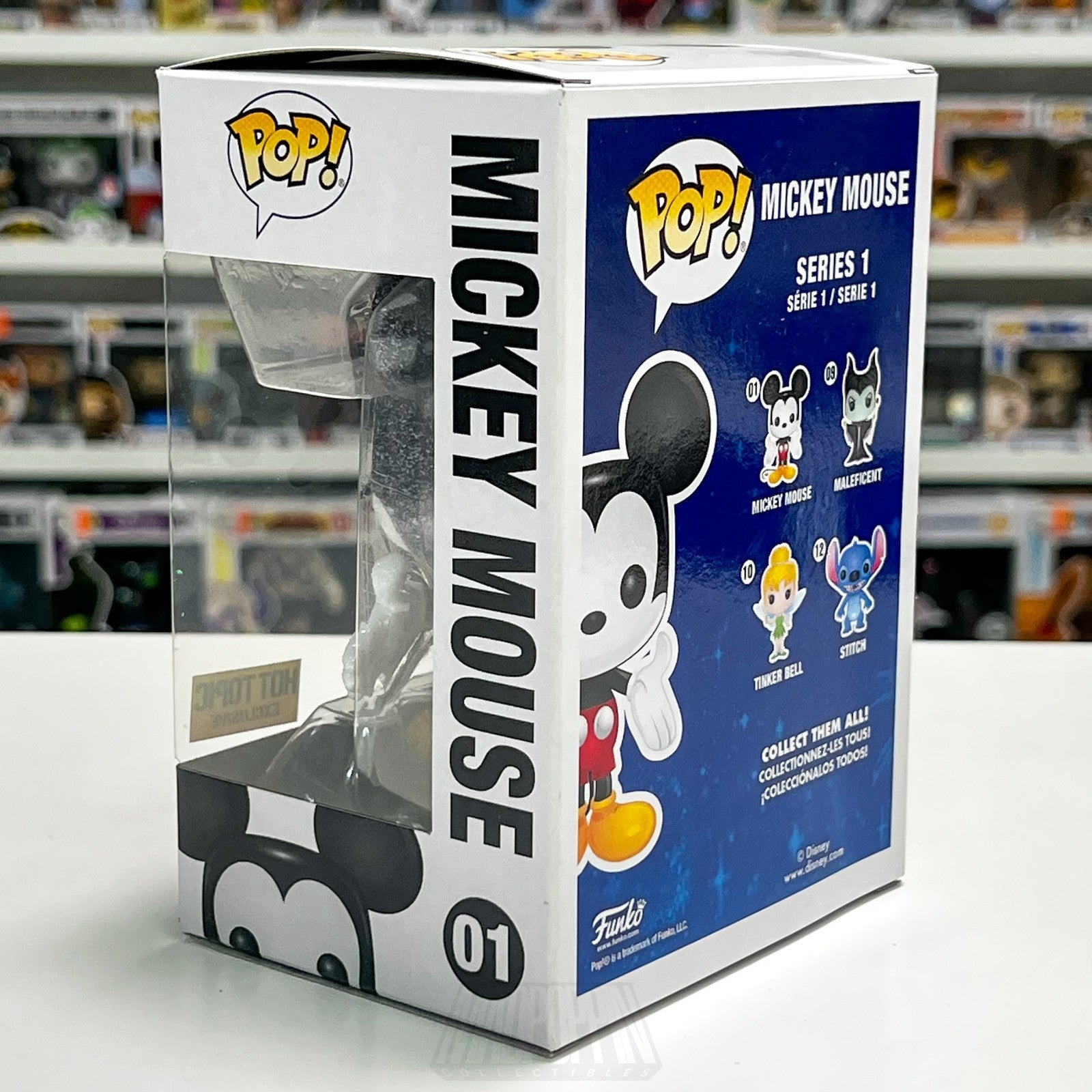 Funko Pop Disney Mickey Mouse Diamond Glitter Hot Topic 01 Walt Magic Kingdom2