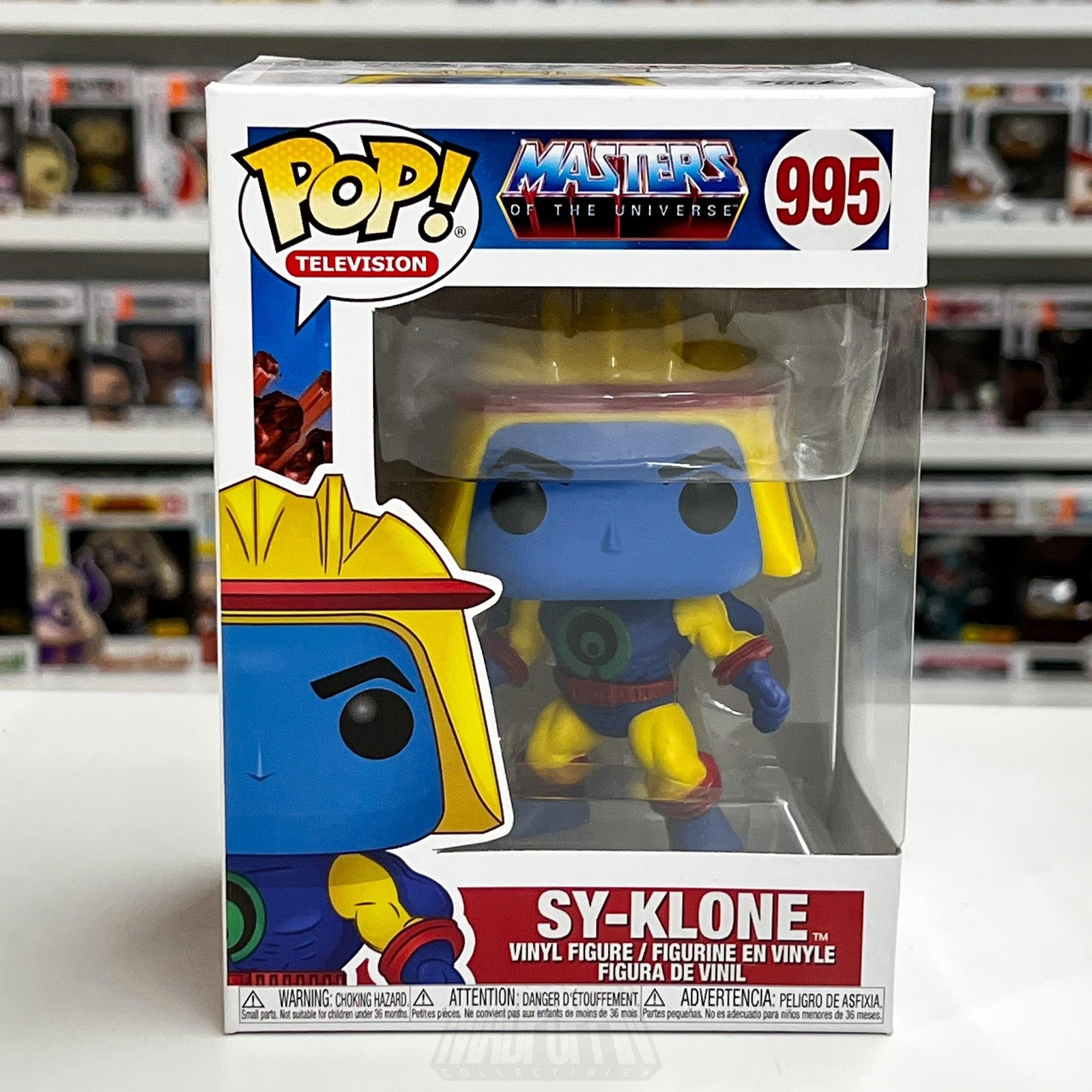 Funko Pop Television Masters of the Universe Sy-Klone 995 Vinyl MOTU Toy Cartoon