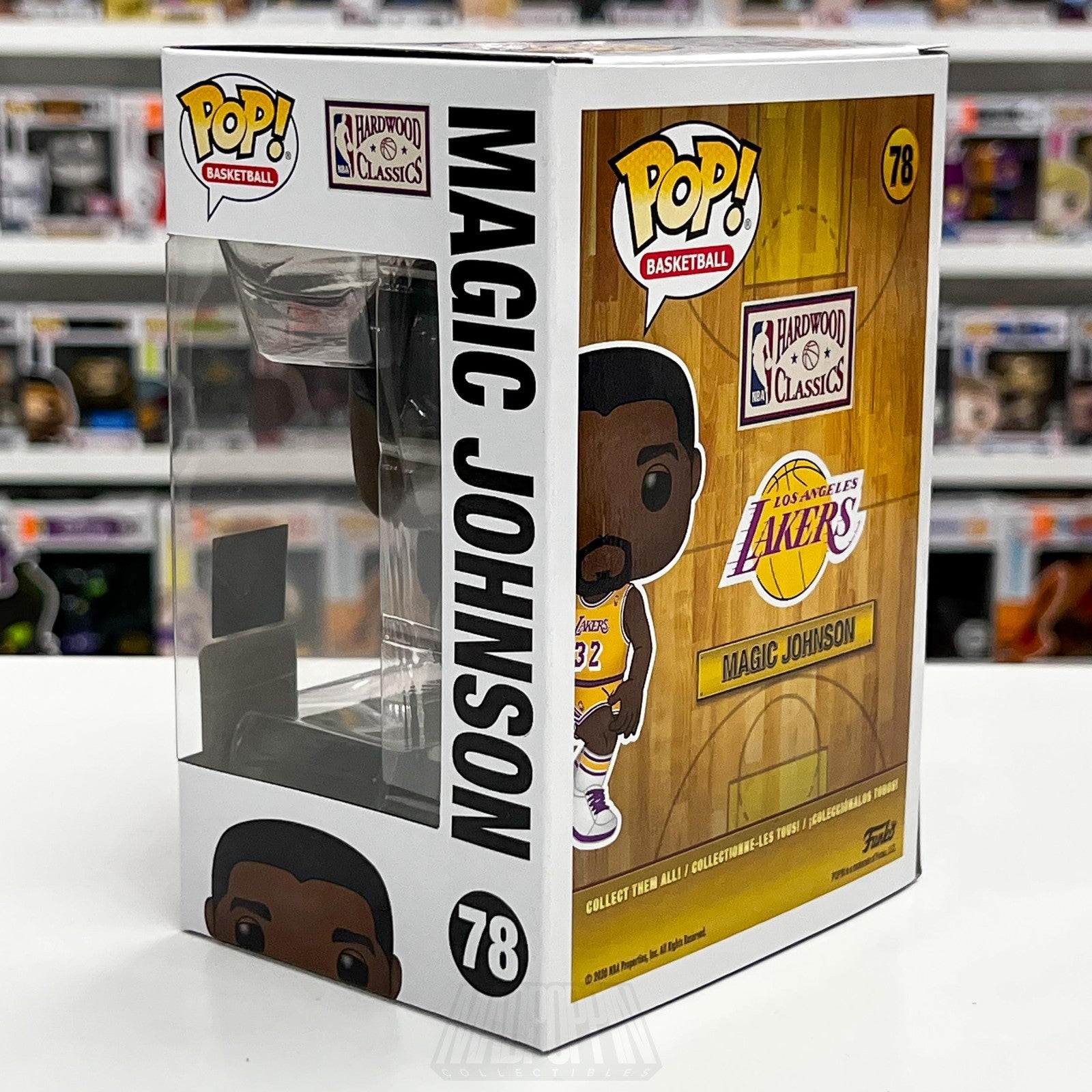Funko Pop Los Angeles Lakers Magic Johnson Vinyl Figure #78 NBA Basketball HWC2