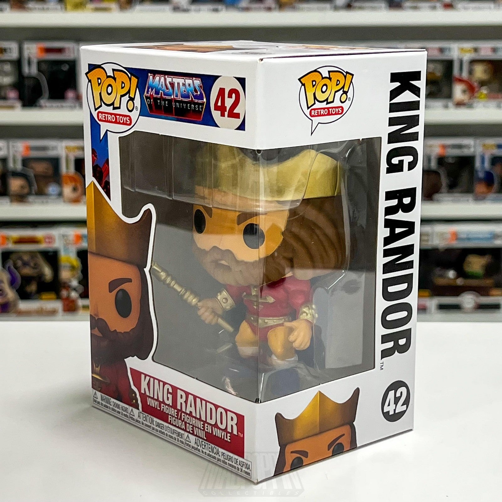 Funko Pop Retro Toys Masters of the Universe King Randor 42 Vinyl Figure MOTU