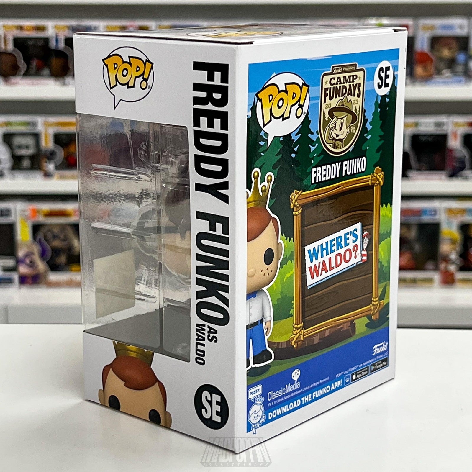 Freddy Funko as Waldo Funko Pop SE Camp Fundays 2023 Limited 850 PCS Vinyl