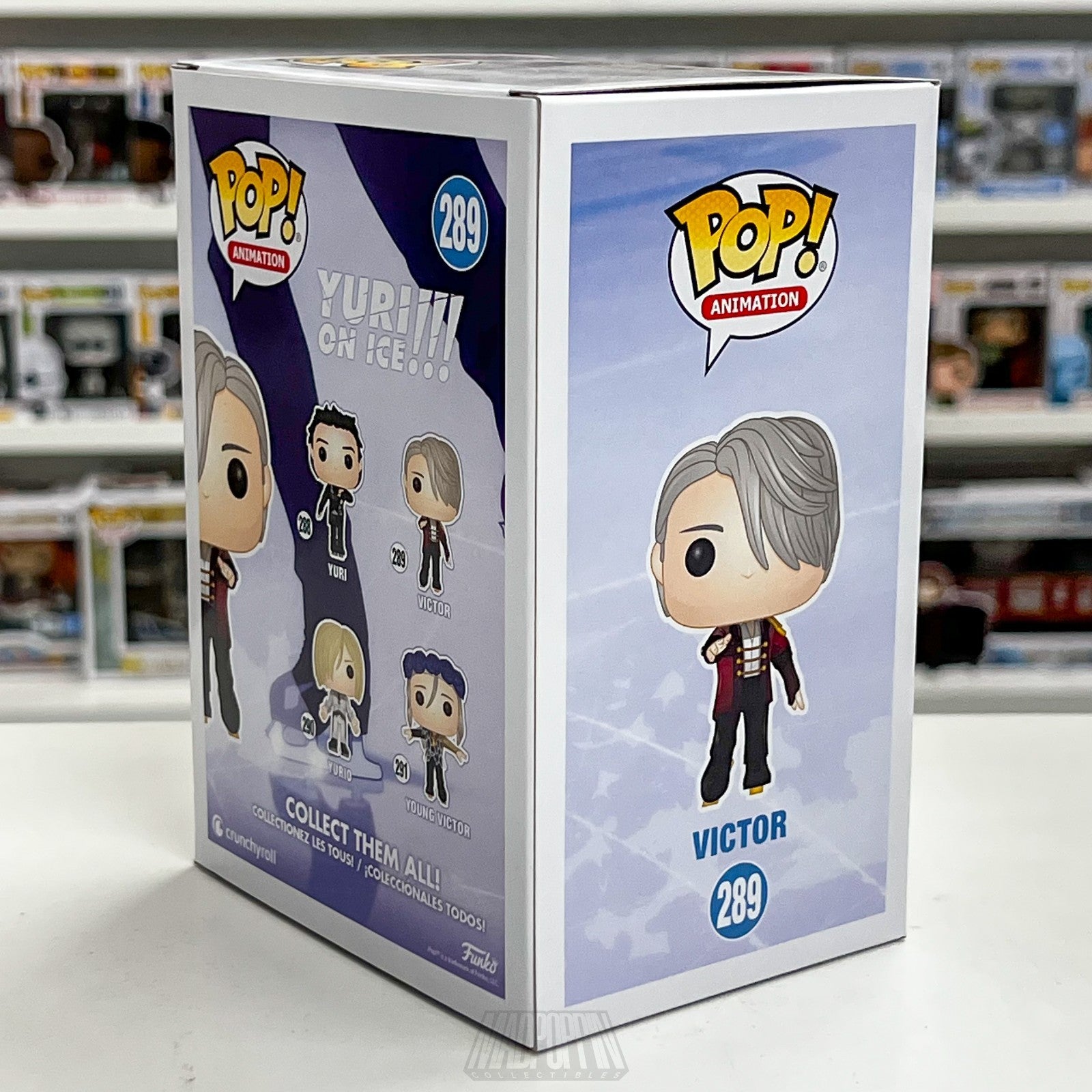 Funko Pop Anime Yuri On Ice Victor 289 Vaulted Japanese Manga Figure Skating