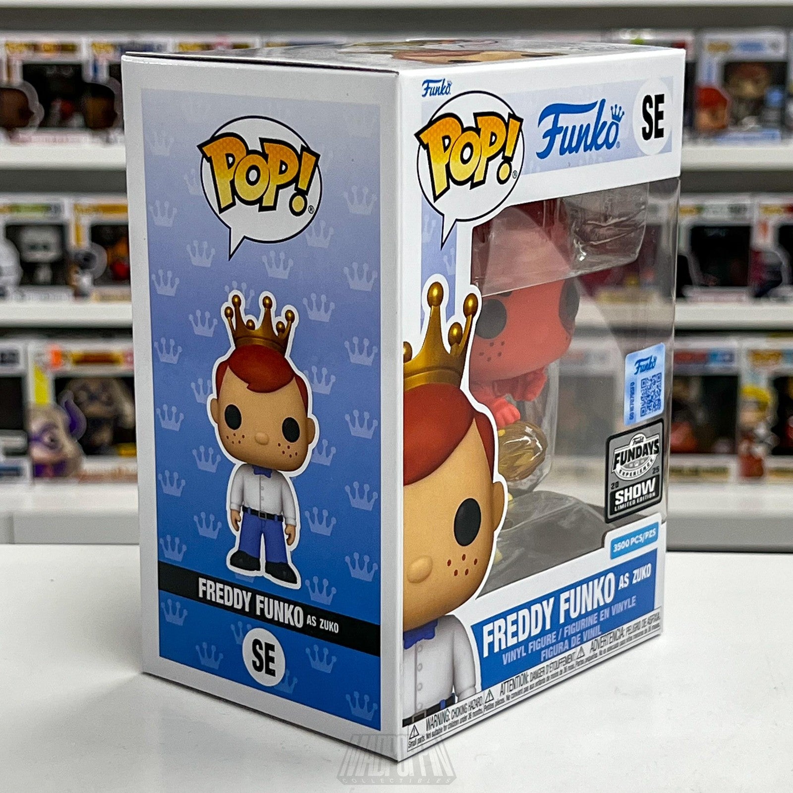 Freddy Funko as Zuko Fundays LE 3500 Avatar Last Airbender SE Anime Pop Vinyl