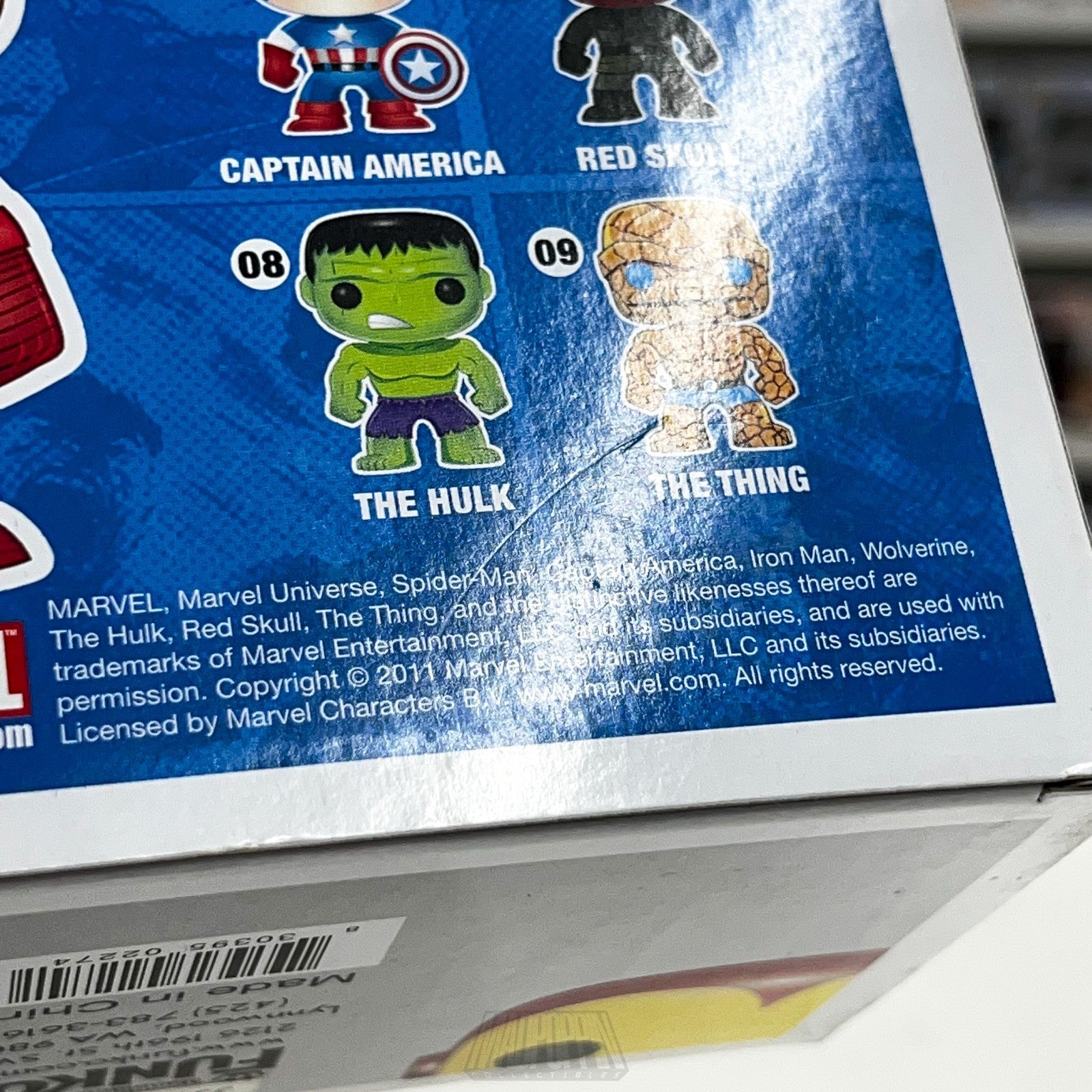 Funko Pop Marvel Universe Iron Man Vinyl Bobblehead 04 Original Hang Tag 2011