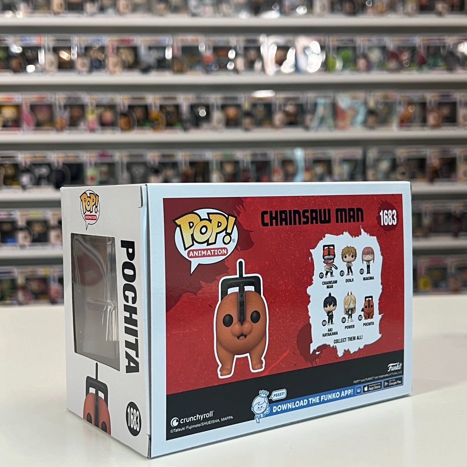 Funko Pop Anime Chainsaw Man Pochita Standing Exclusive 1683