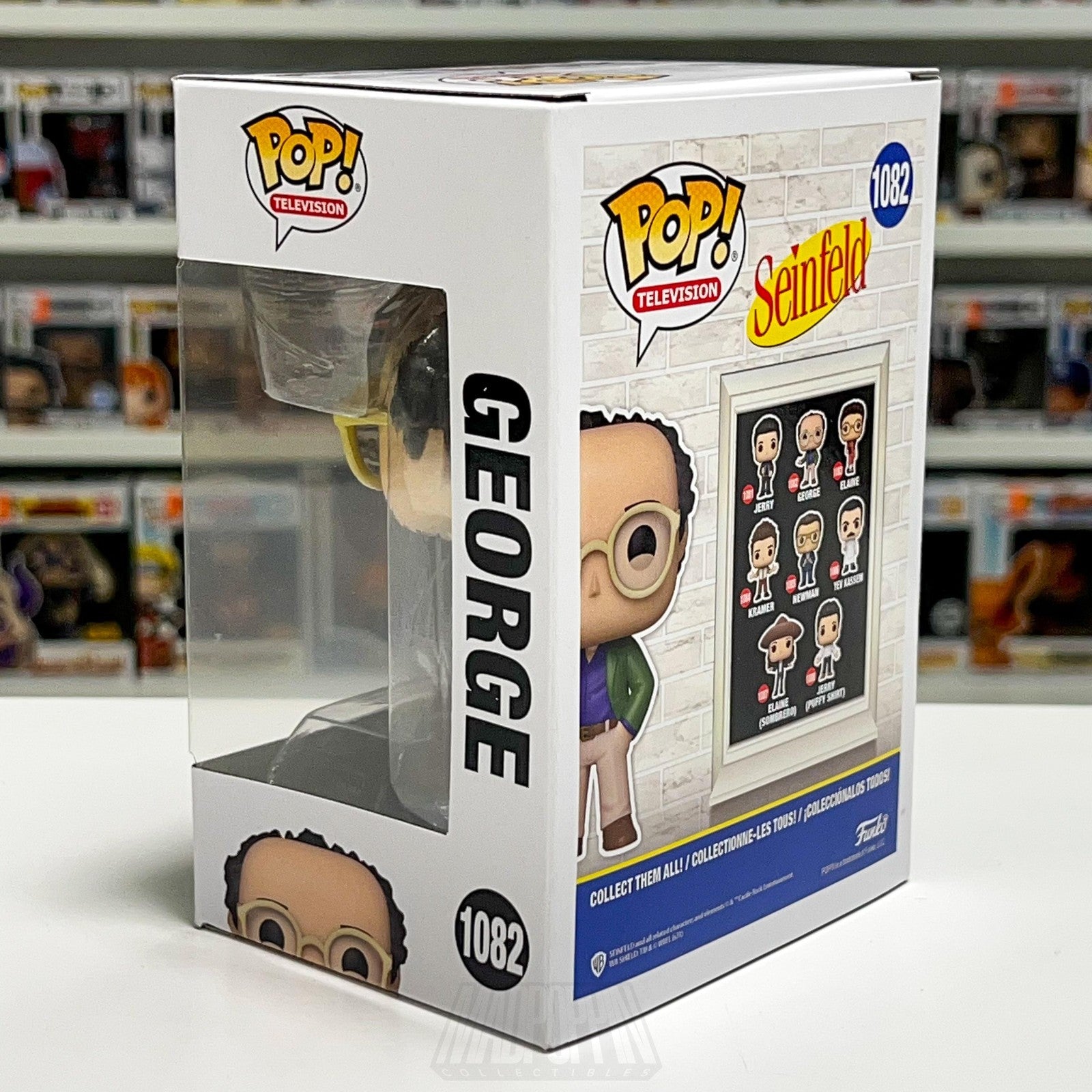 Funko Pop! Television Seinfeld #1082 George Costanza Toy Comedy Sitcom TV Show