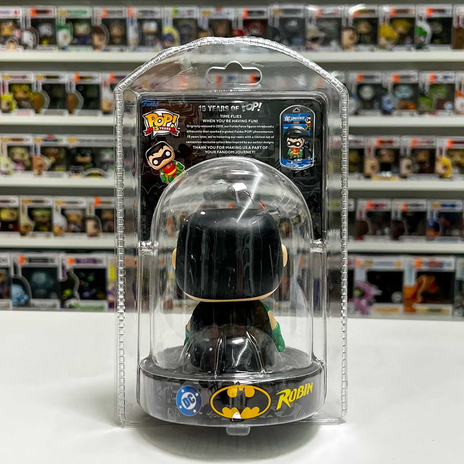 Funko Pop DC Heroes Robin Clamshell SDCC 2025 Exclusive LE 2010 Pcs Boy Wonder