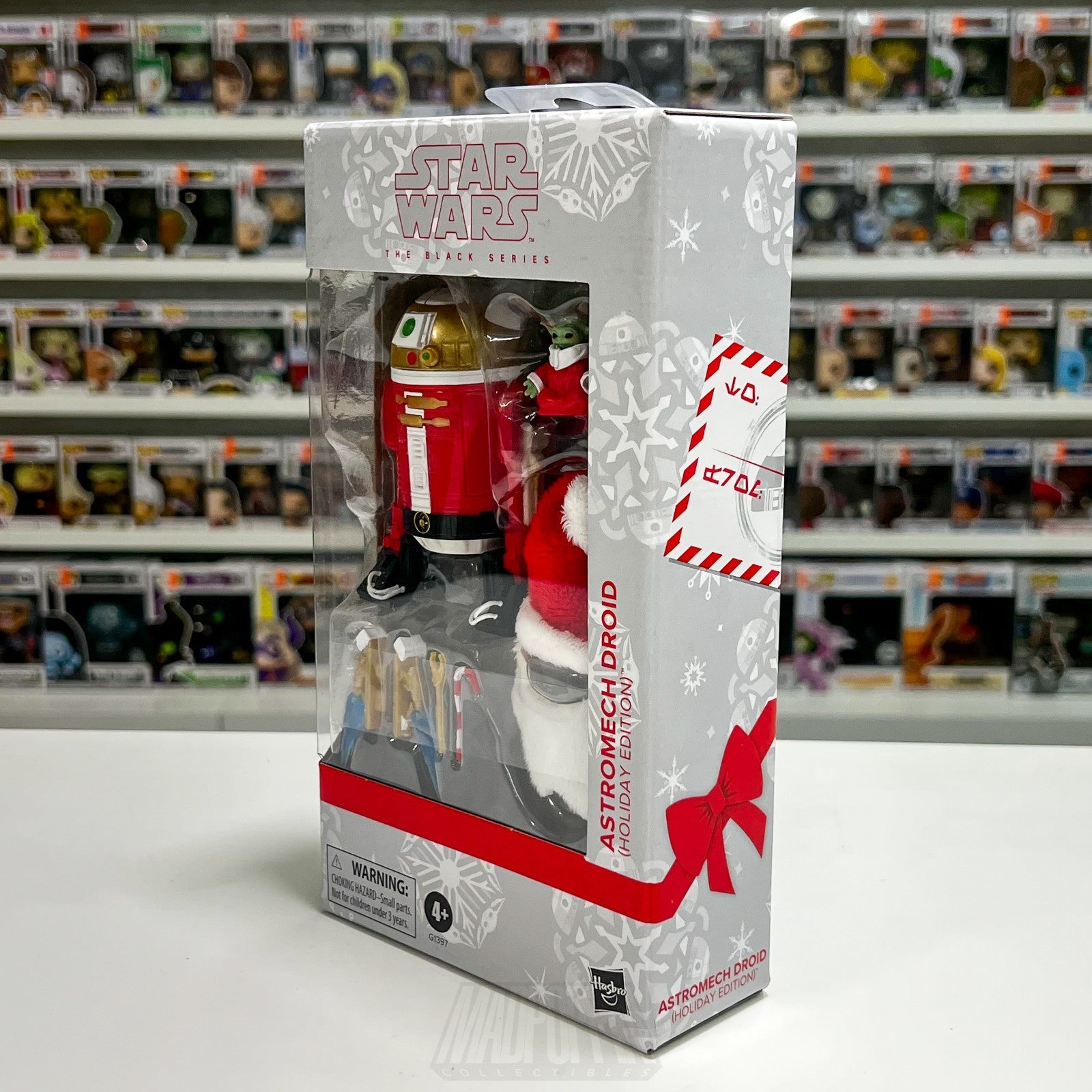 Hasbro Star Wars Black Series Astromech Droid Holiday Edition 6 Inch Figure R2D2