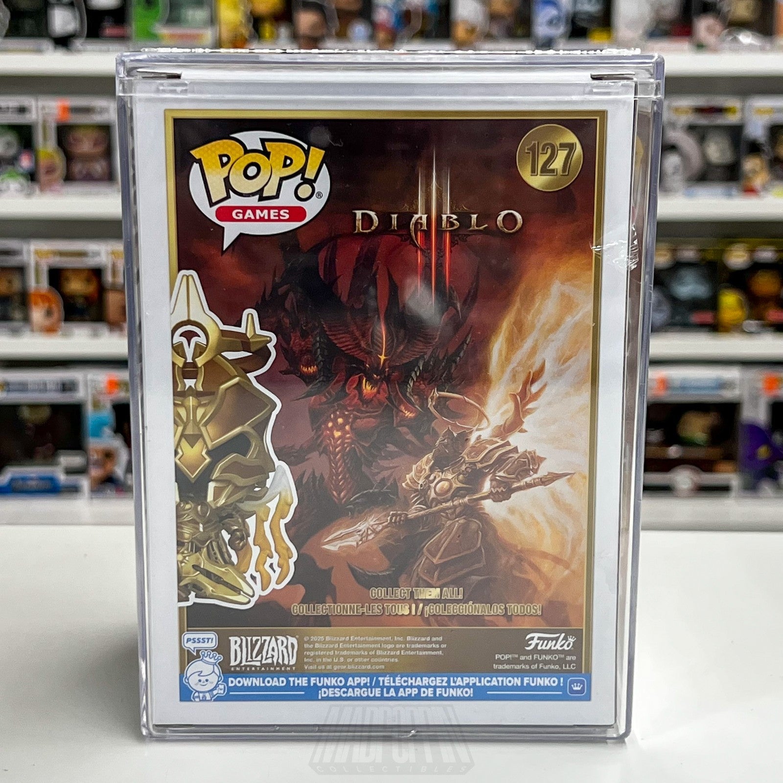 Funko Pop Games Diablo III Angel Imperius 127 Ultra Exclusive 5000 PCS Figure3