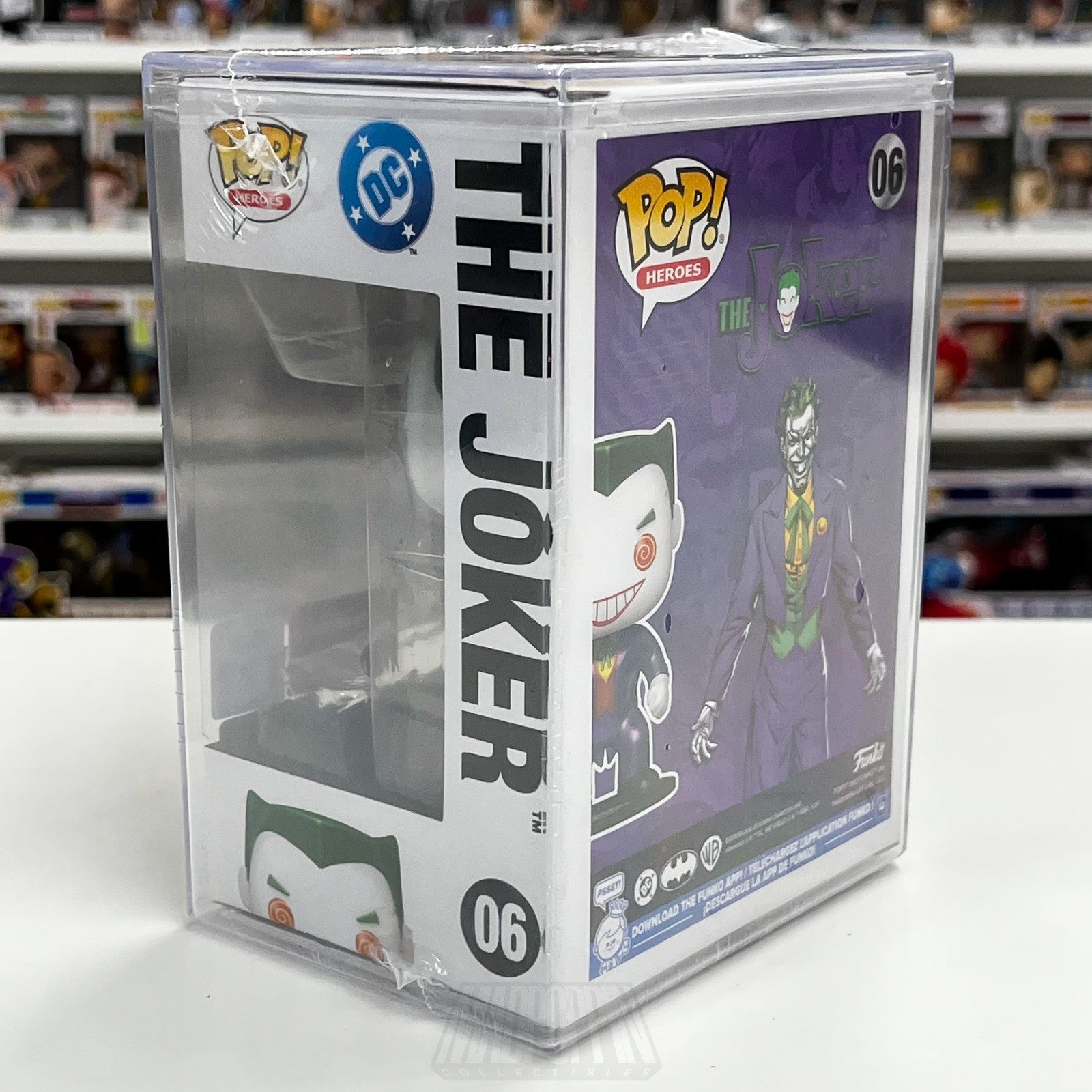 Funko Pop DC Heroes Joker Metallic 2025 Fall Con 1000 NYCC PCS 06 Vinyl Figure2