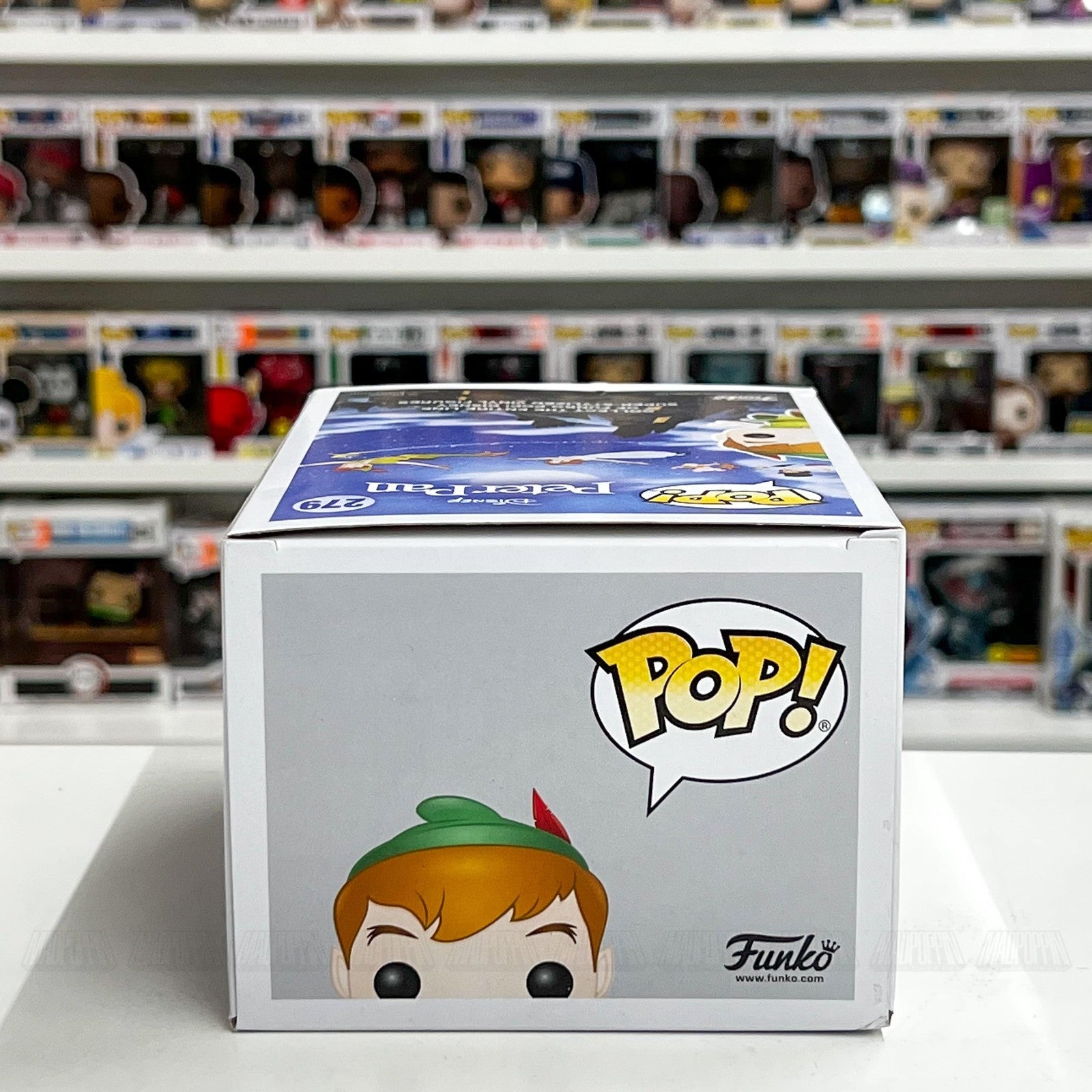 Funko Pop! Disney Peter Pan #279 Hot Topic Exclusive Vinyl Figure Box Damage