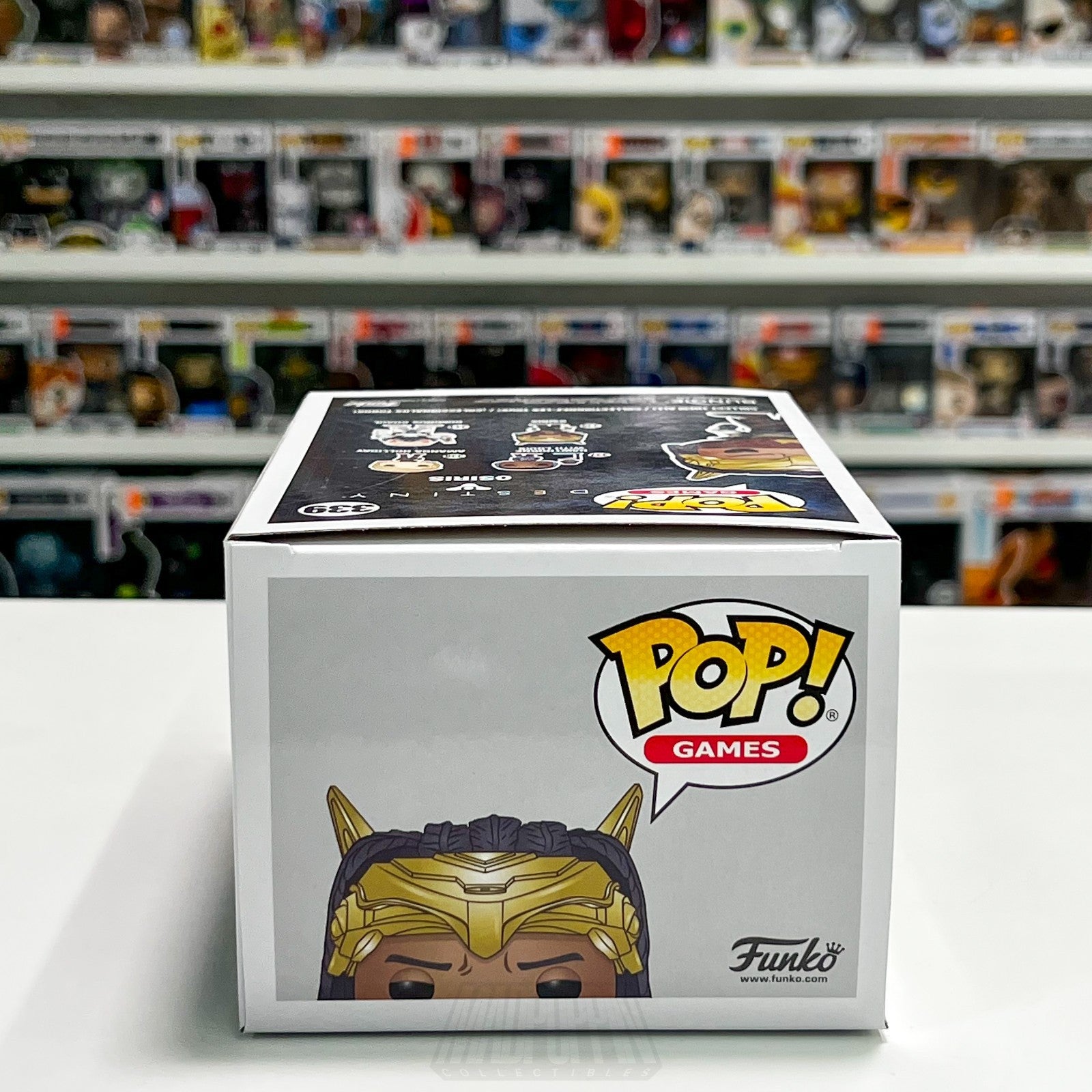 Funko Pop Games Destiny Osiris 339 BOX ONLY NO FIGURE NO INSERT Mint Playstation6