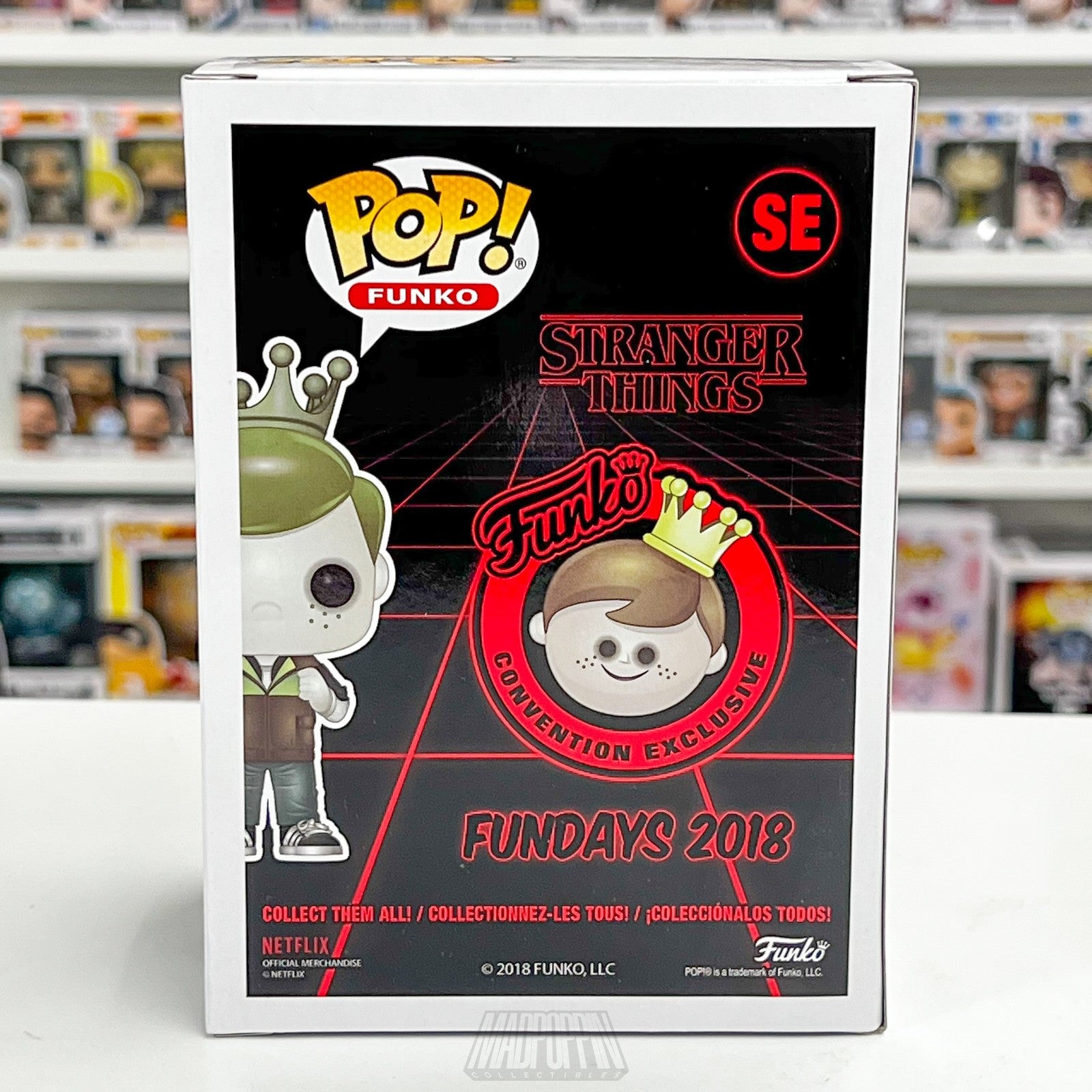 Freddy Funko Pop SE Stranger Things Fundays 2018 SDCC 450 PCS Limited Edition
