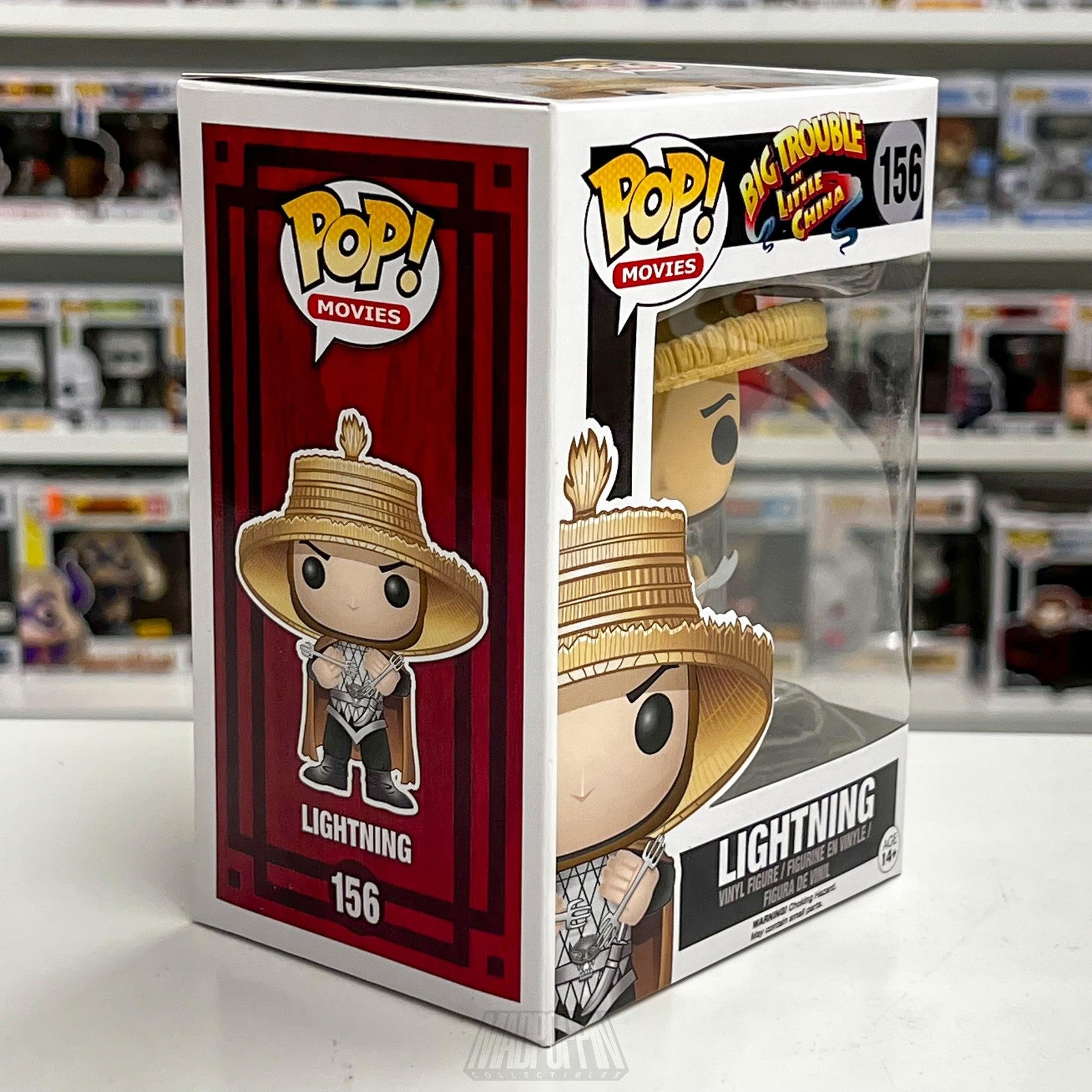 Funko Pop Lightning 156 Big Trouble in Little China Vinyl Figure New Collectible