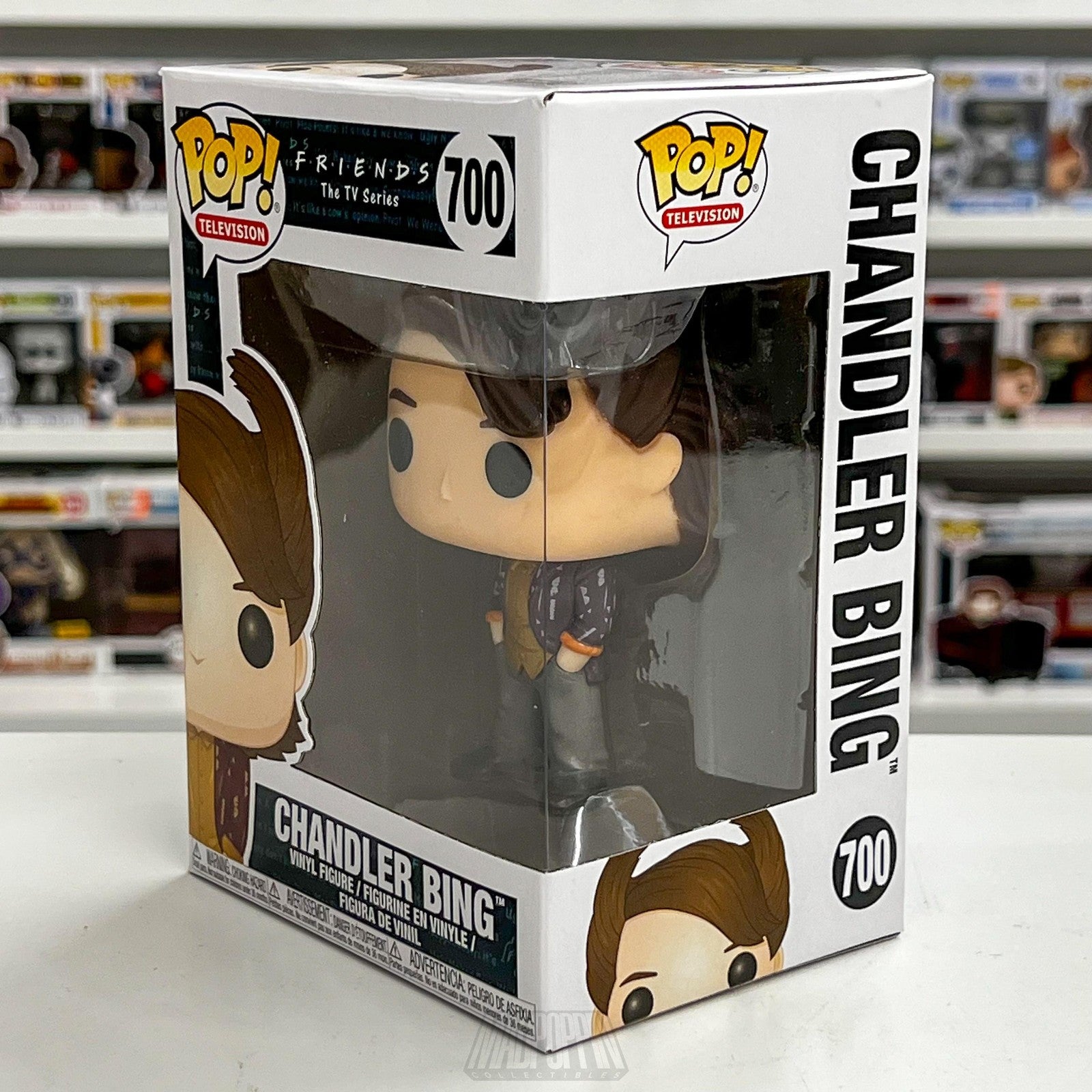 Funko Pop Friends Chandler Bing 700 Vinyl Figure TV Series Collectible New Box
