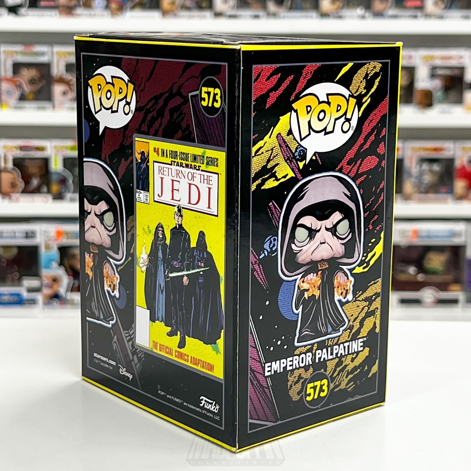 Funko Pop Star Wars Emperor Palpatine Retro Target 573 Sith Lord Vinyl Figure4