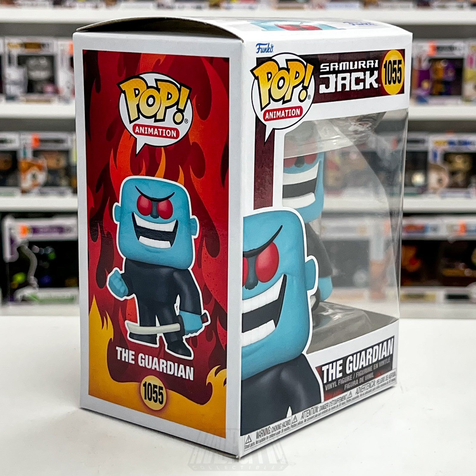 Funko Pop Animation Samurai Jack The Guardian 1055 Figure Cartoon Network Toy5