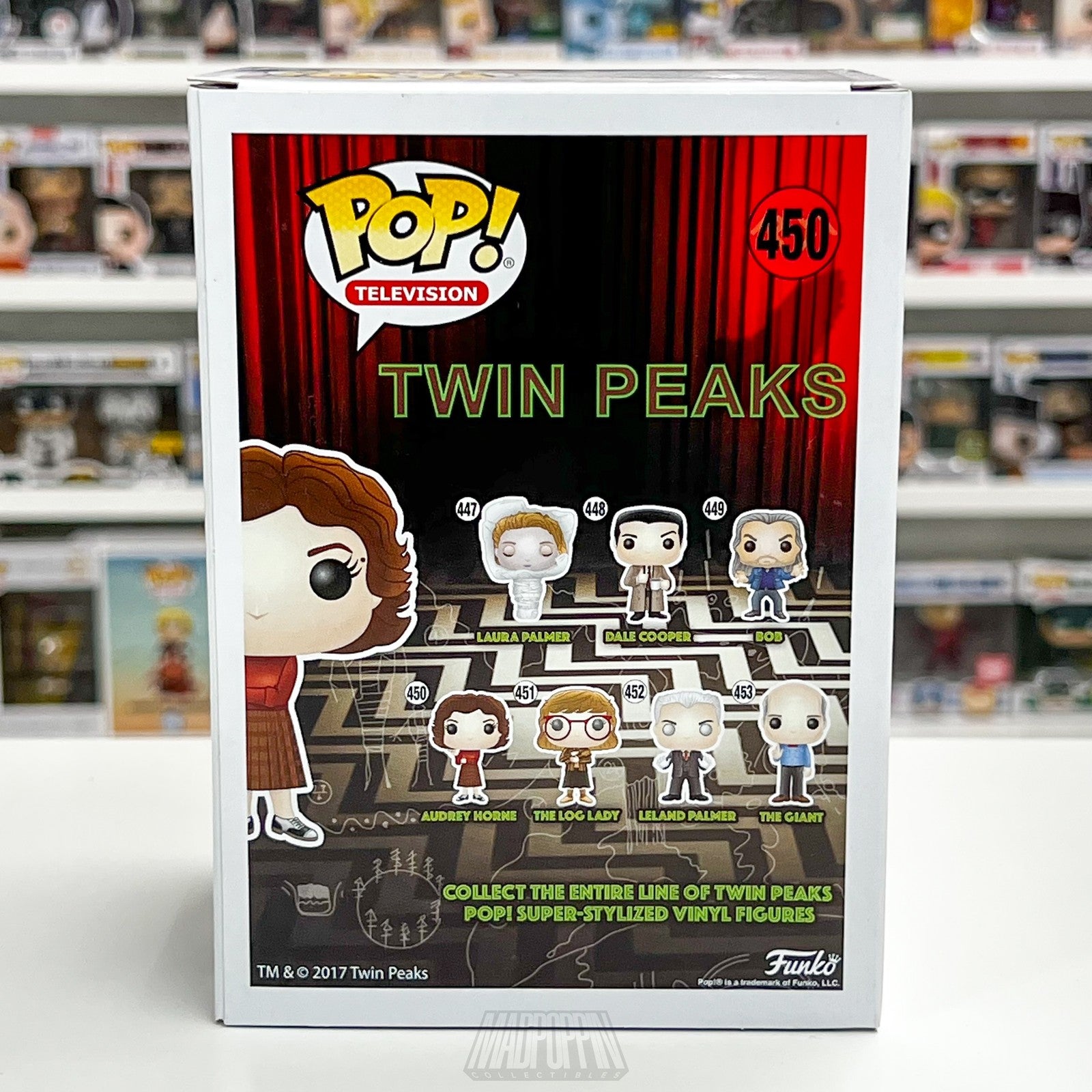 Funko Pop Twin Peaks Audrey Horne #450 Vinyl Figure TV Collectible New in Box