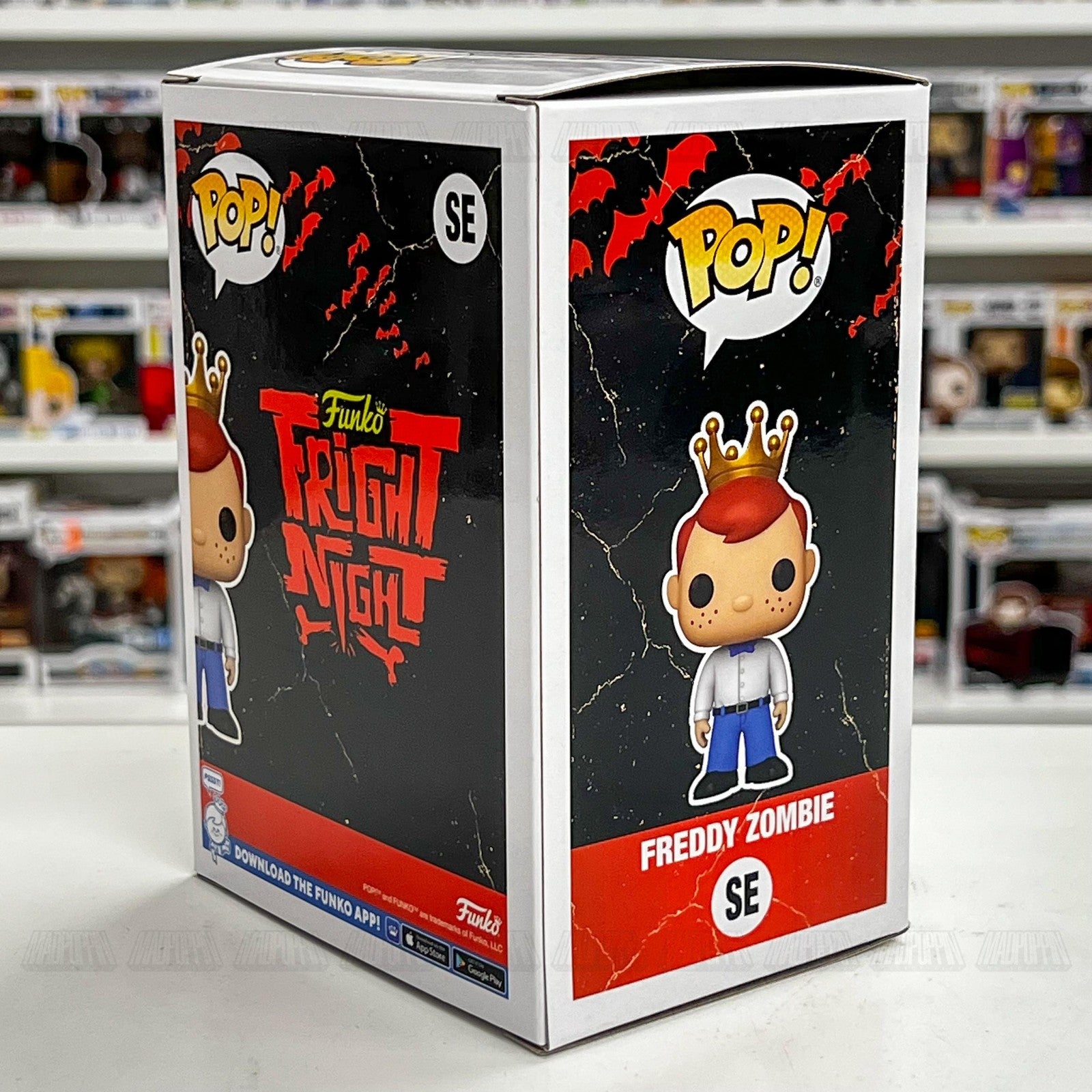 Funko Pop Freddy Zombie Fright Night 2022 SE Vinyl Figure Limited Edition 10000