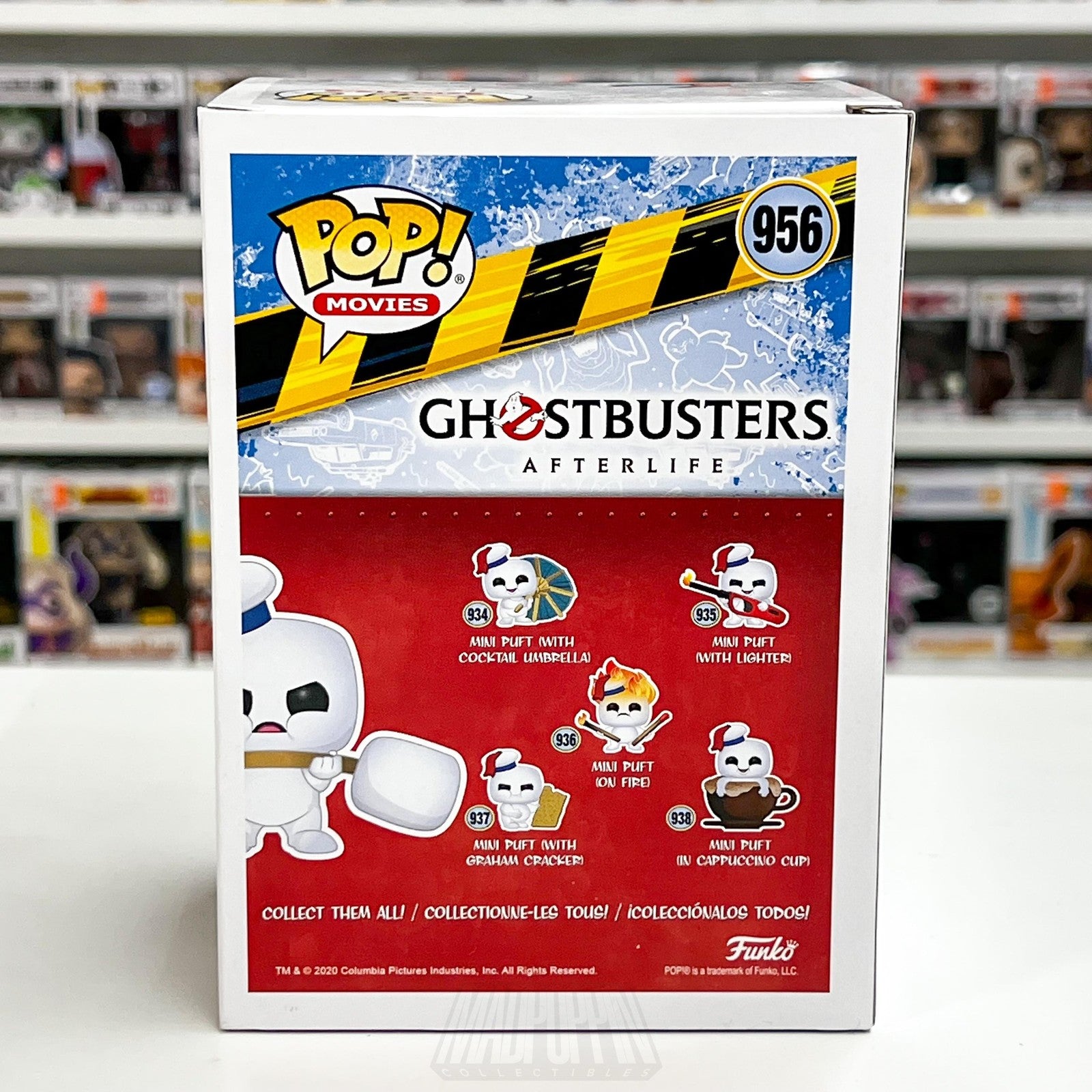 Funko Pop Ghostbusters Afterlife Mini Puft With Weights #956 Funko Exclusive Toy