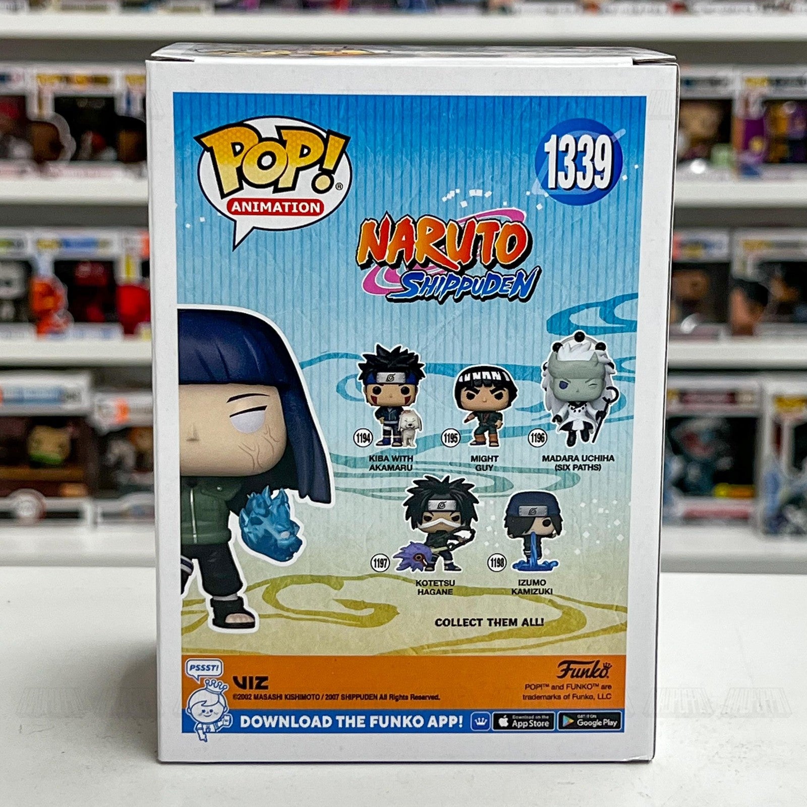 Funko Pop Naruto Shippuden Hinata Twin Lion Fists 1339 EE Exclusive Figure New