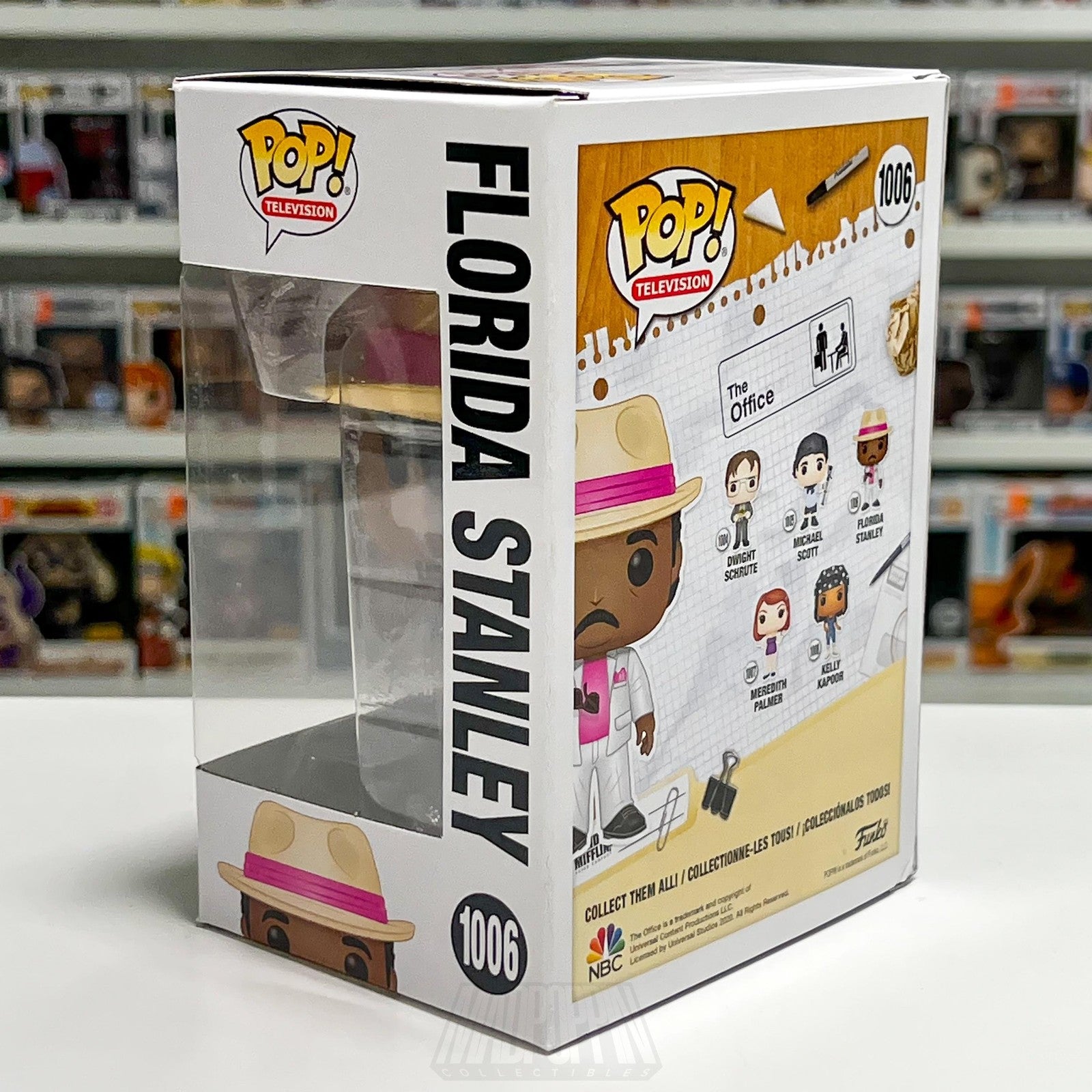 Funko Pop Television The Office Florida Stanley 1006 Vinyl Figure New Toy TV NIB