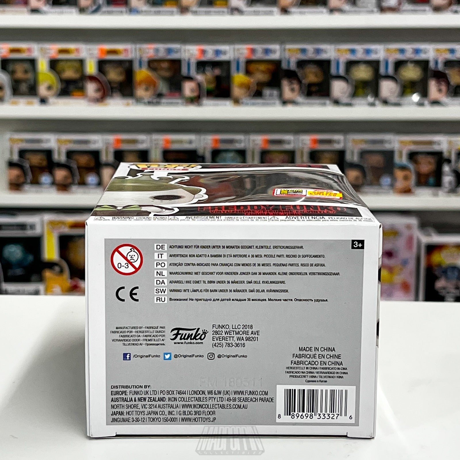 Freddy Funko Pop SE Stranger Things Fundays 2018 SDCC 450 PCS Limited Edition