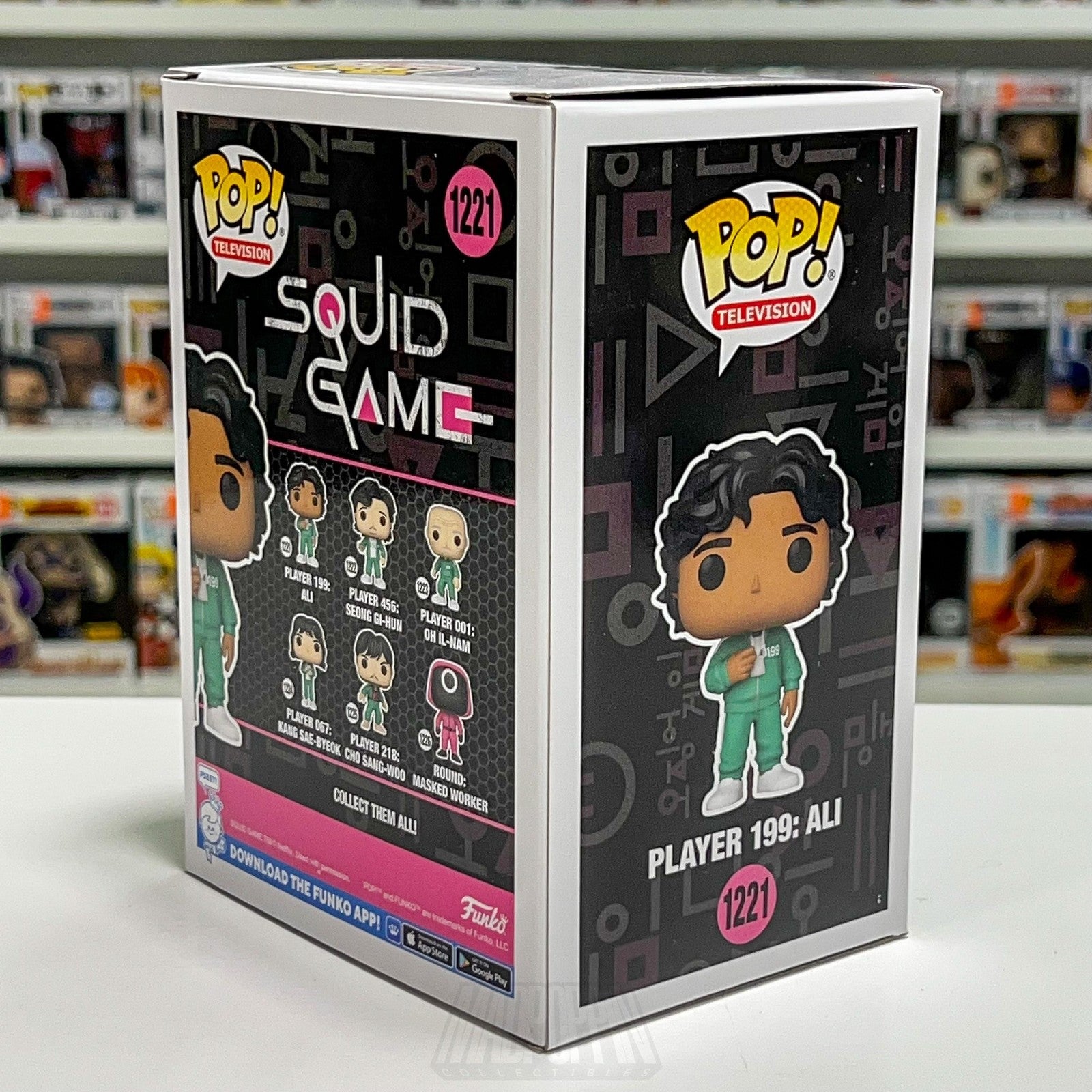 Funko Pop Television Squid Game Player 199 Ali Vinyl Figure #1221 New In Box Toy
