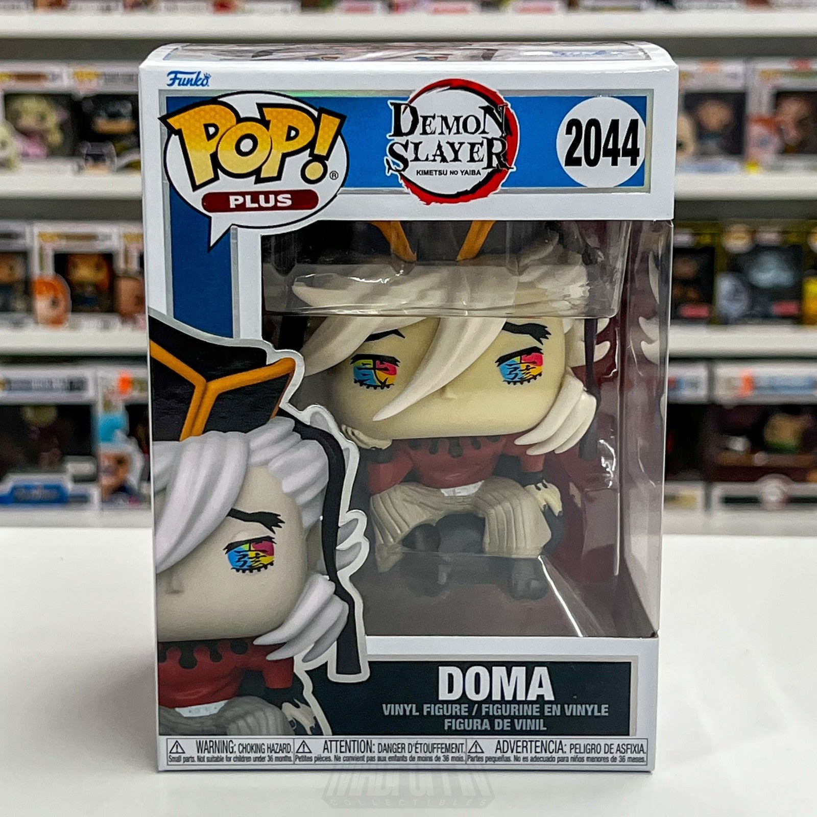 Funko Pop Plus Anime Demon Slayer Doma 2044 Twelve Kizuki Japanese Vinyl Figure0