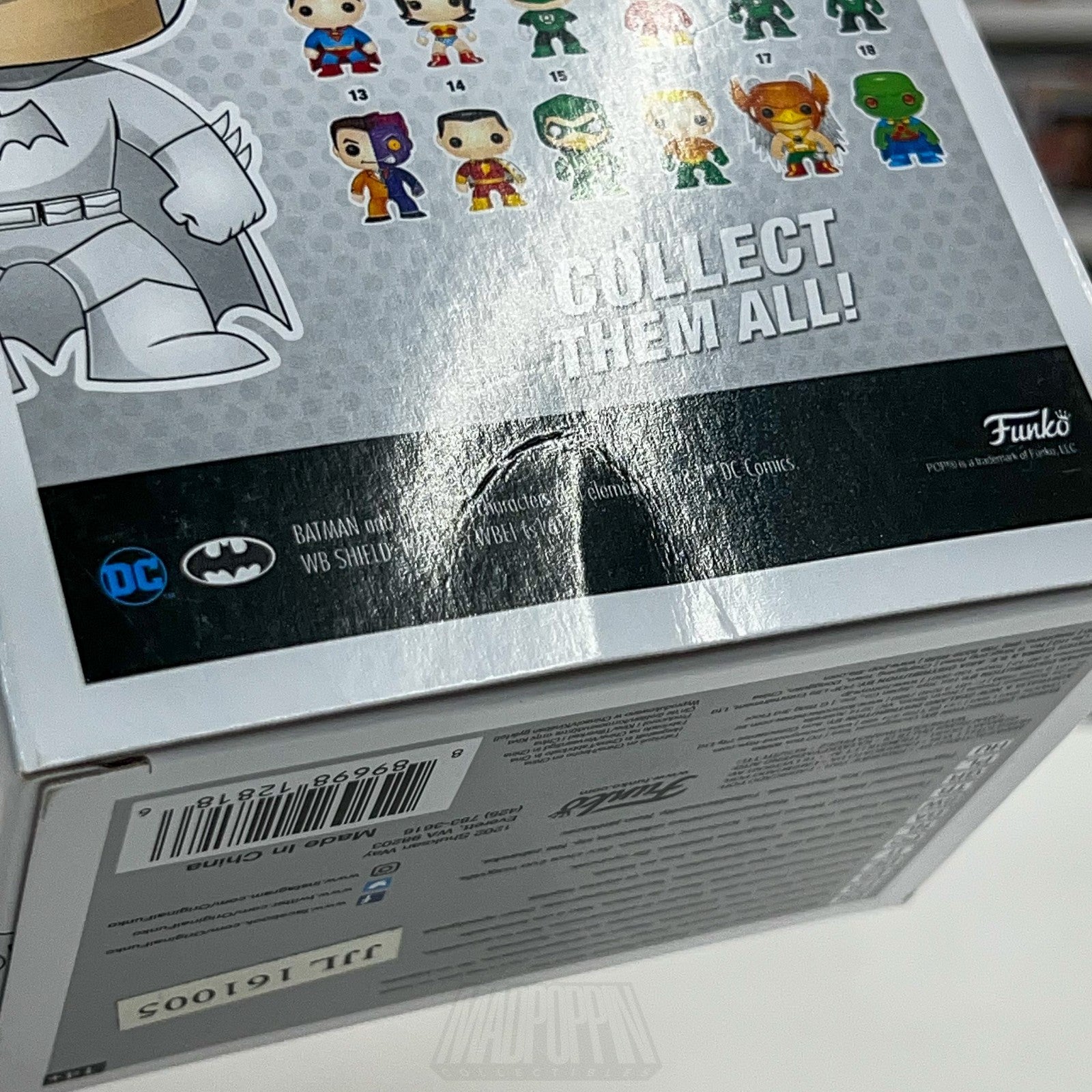 Funko Pop DC Super Heroes North Pole Camo Batman Target 164 White Vinyl Figure8