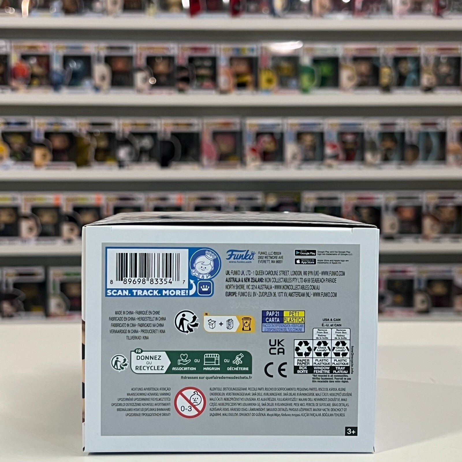 Funko Pop Funkoville Roller Drive In Franny SDCC 2024 Official Sticker SE