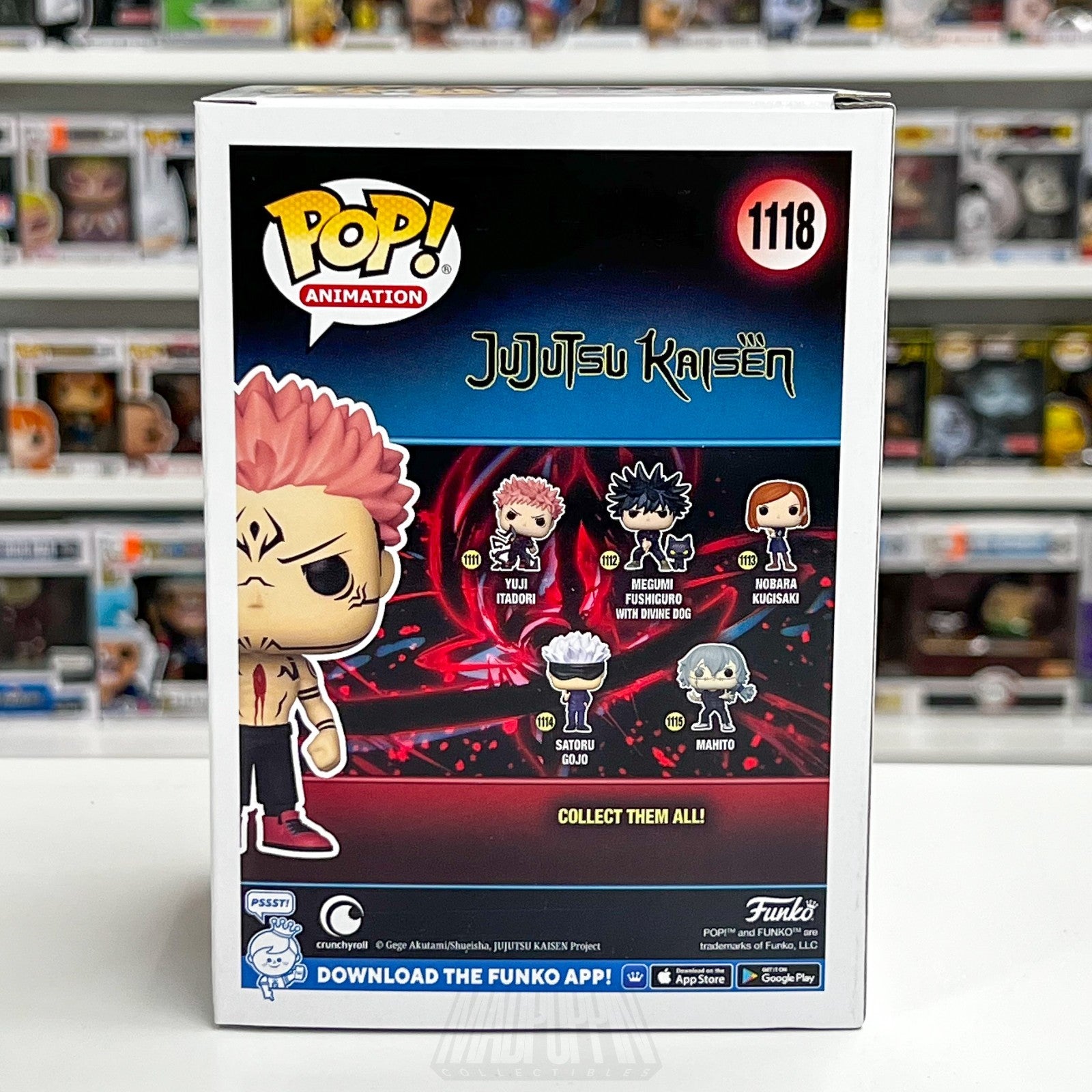 Funko Pop Anime Jujutsu Kaisen Ryomen Sukuna 1118 Special Edition Vinyl Figure3