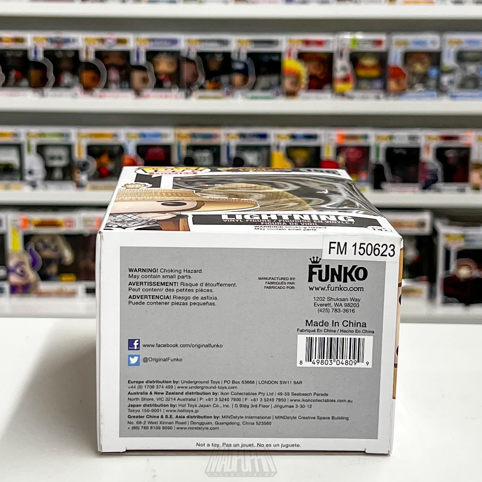 Funko Pop Lightning 156 Big Trouble in Little China Vinyl Figure New Collectible