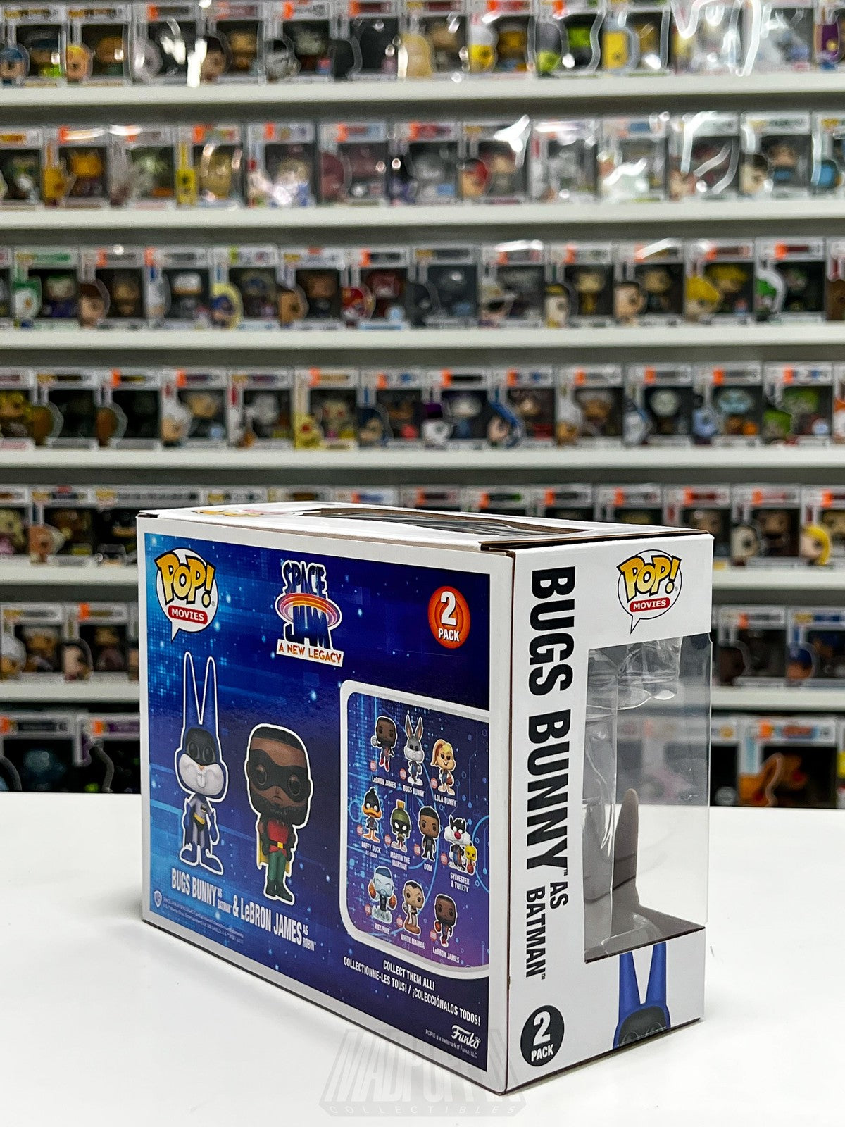 Funko Pop Space Jam A New Legacy 2-Pack Bugs Bunny Batman & LeBron Robin Target