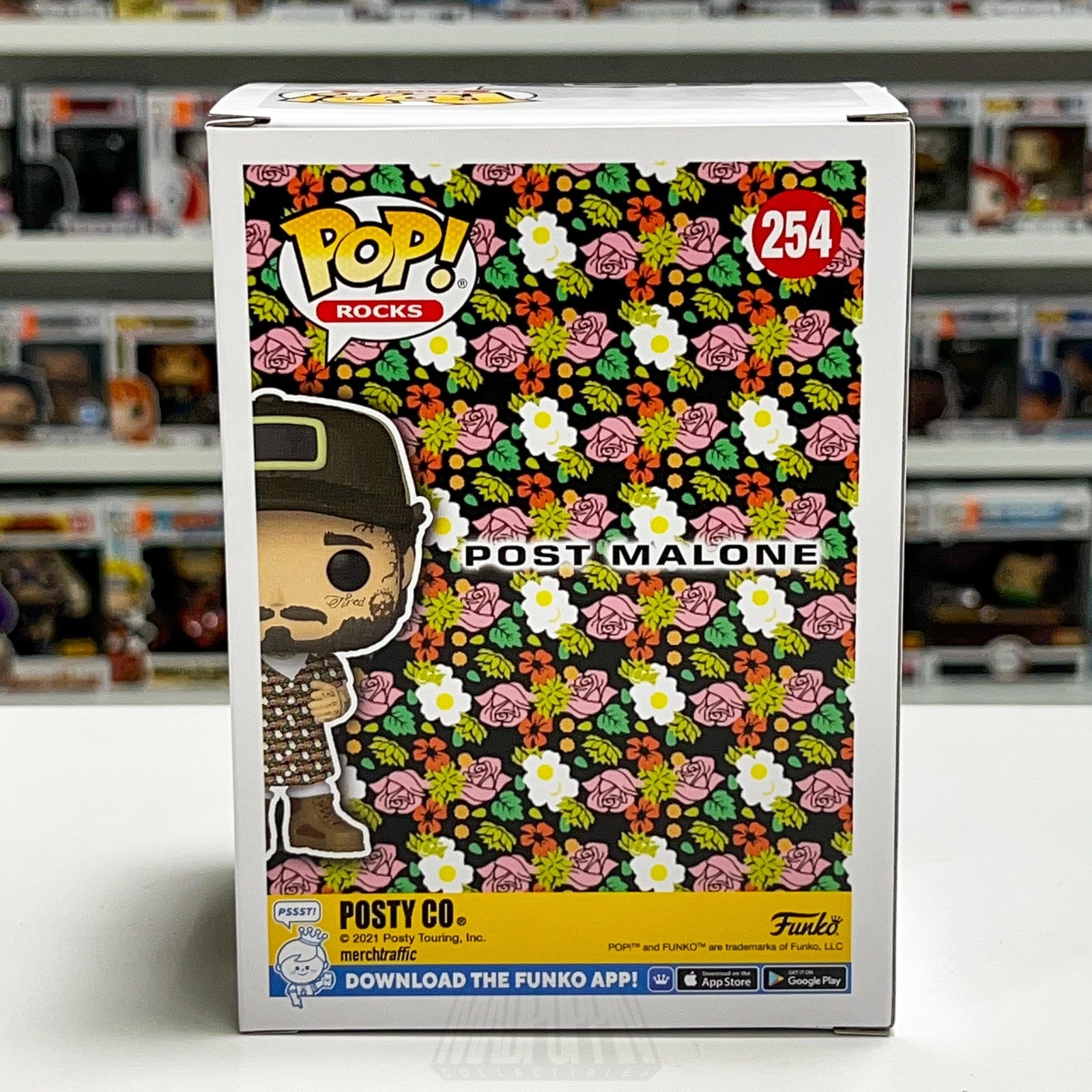 Funko Pop! Rocks Post Malone Sundress 254 Vinyl Figure Brand New In Box NIB MIB