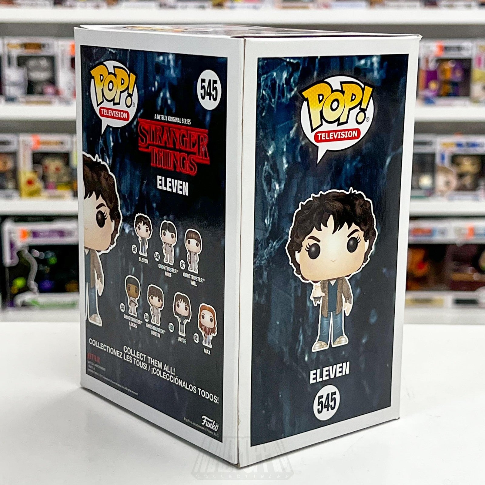 Funko Pop Television Stranger Things Eleven 545 Vinyl Figure TV Horror Sci-Fi TV4