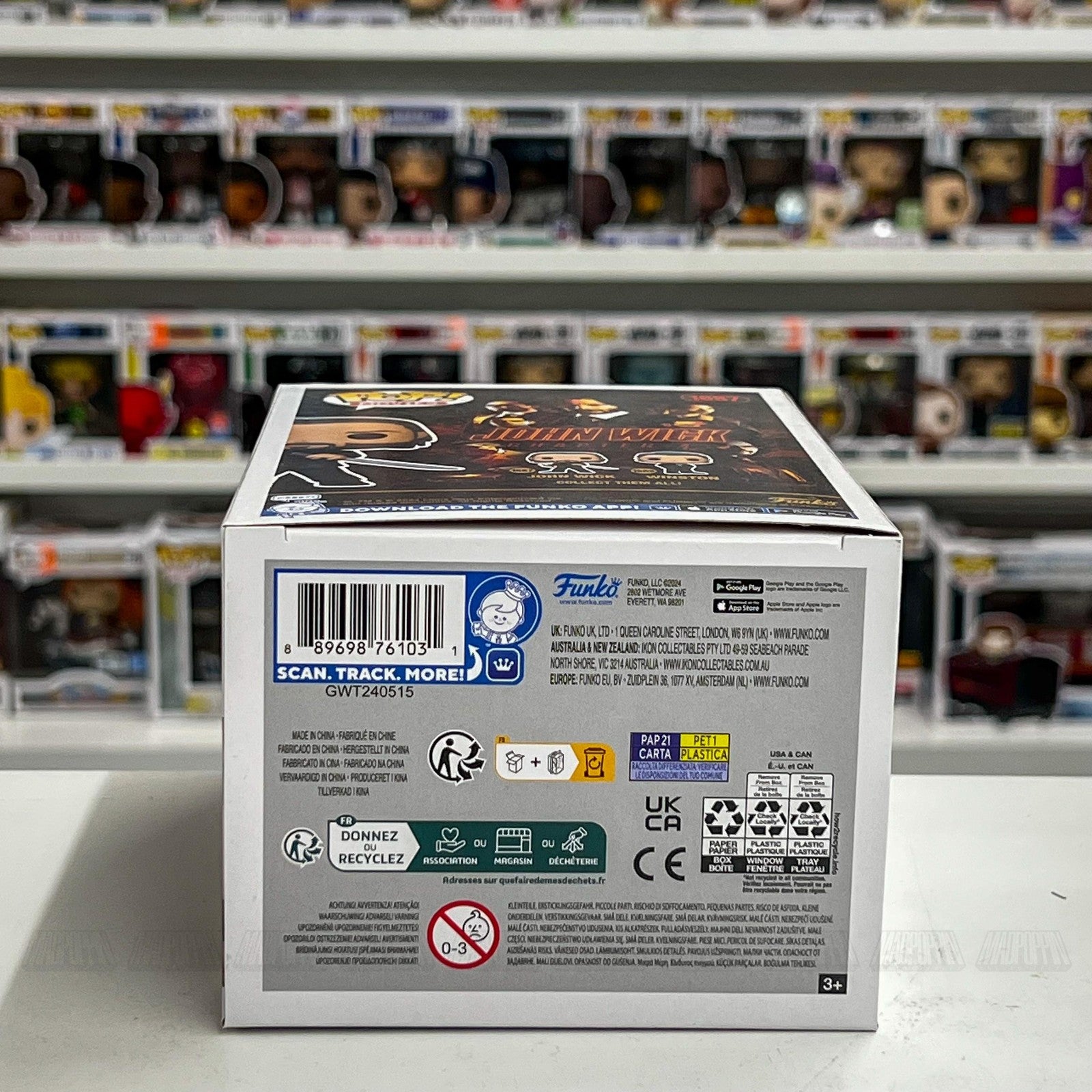 Funko Pop John Wick Chapter 4 1687 Vinyl Figure Movies Collectible New In Box7