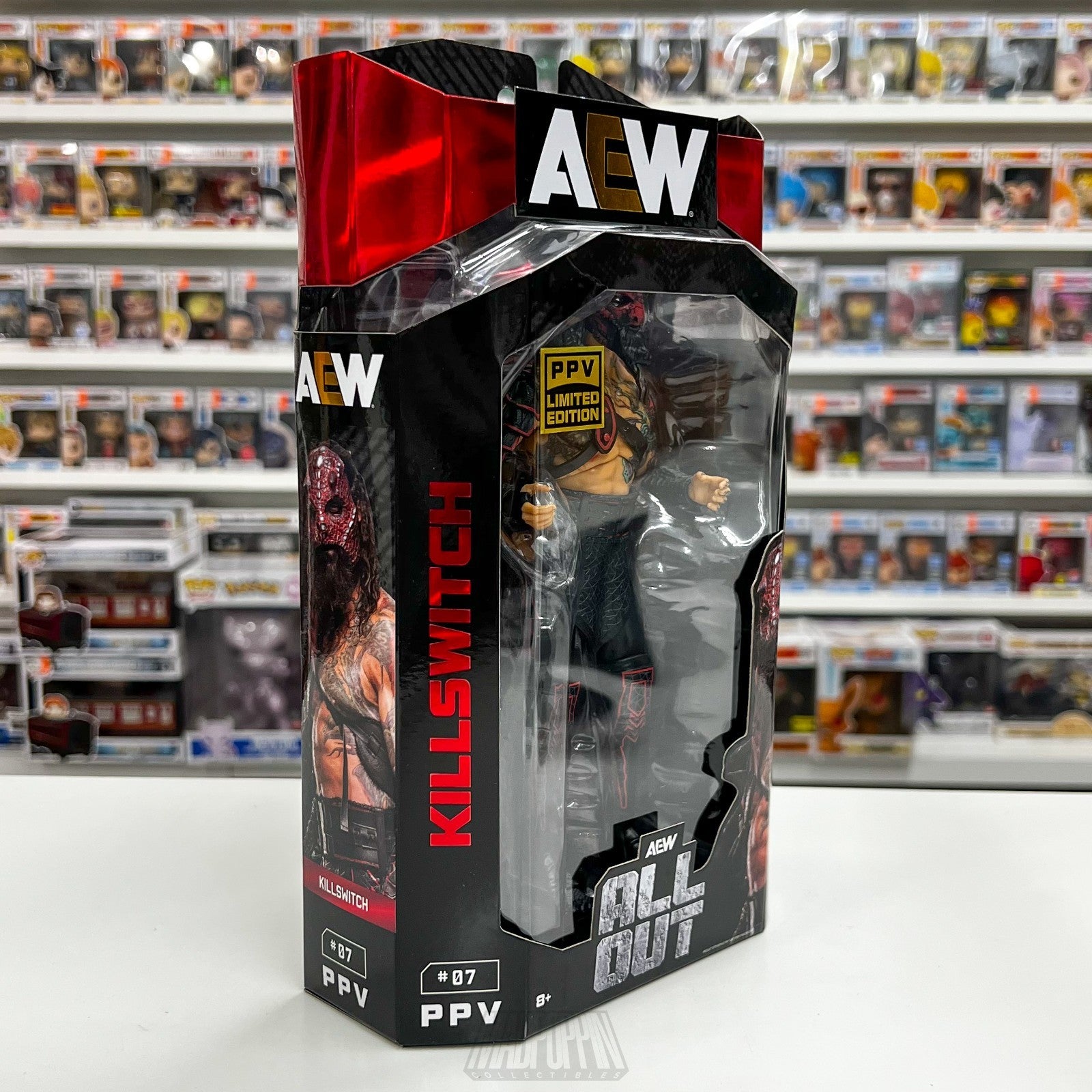 AEW Killswitch All Out 07 PPV Limited Edition Target Excl Jazwares Wrestling