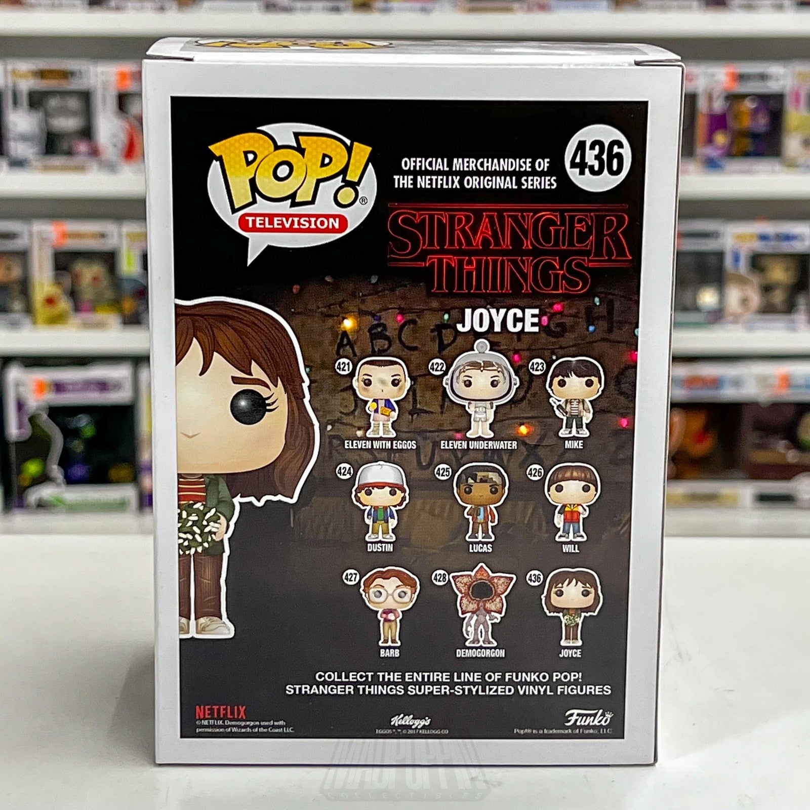 Funko Pop Television Stranger Things Joyce 436 Vinyl Figure Toy Horror Sci-Fi3