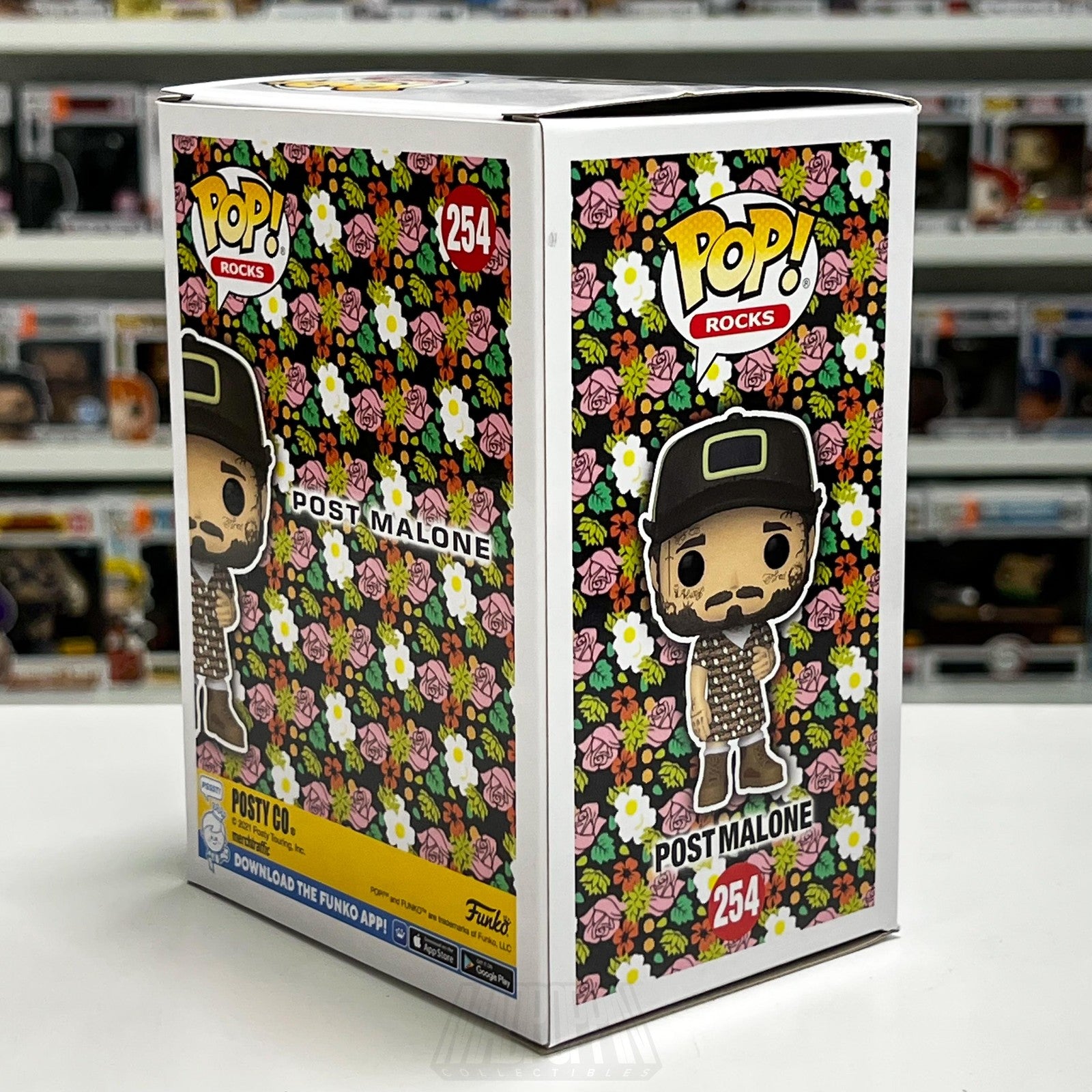 Funko Pop! Rocks Post Malone Sundress 254 Vinyl Figure Brand New In Box NIB MIB