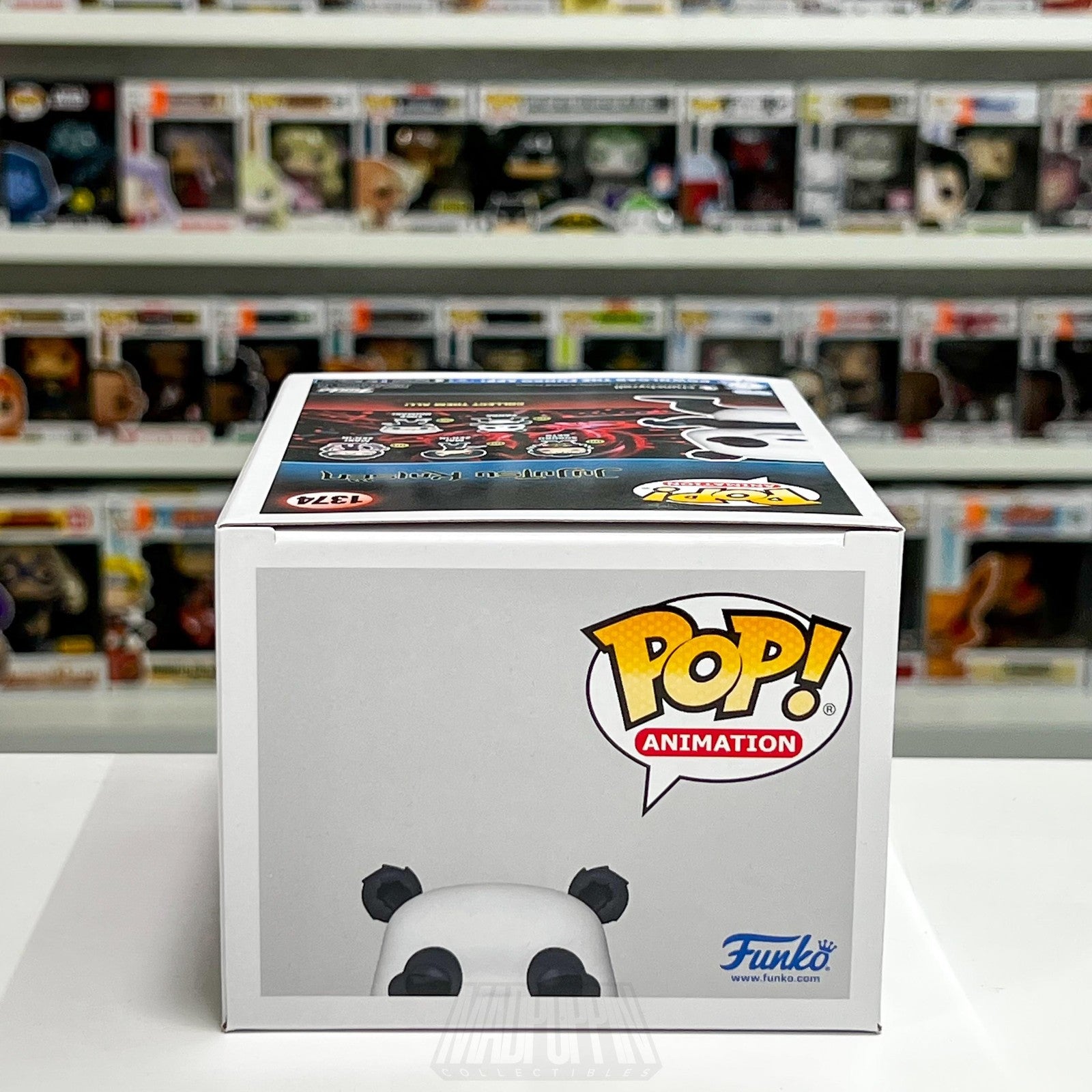 Funko Pop Jujutsu Kaisen Panda 1374 Flocked Entertainment Earth Vinyl Anime