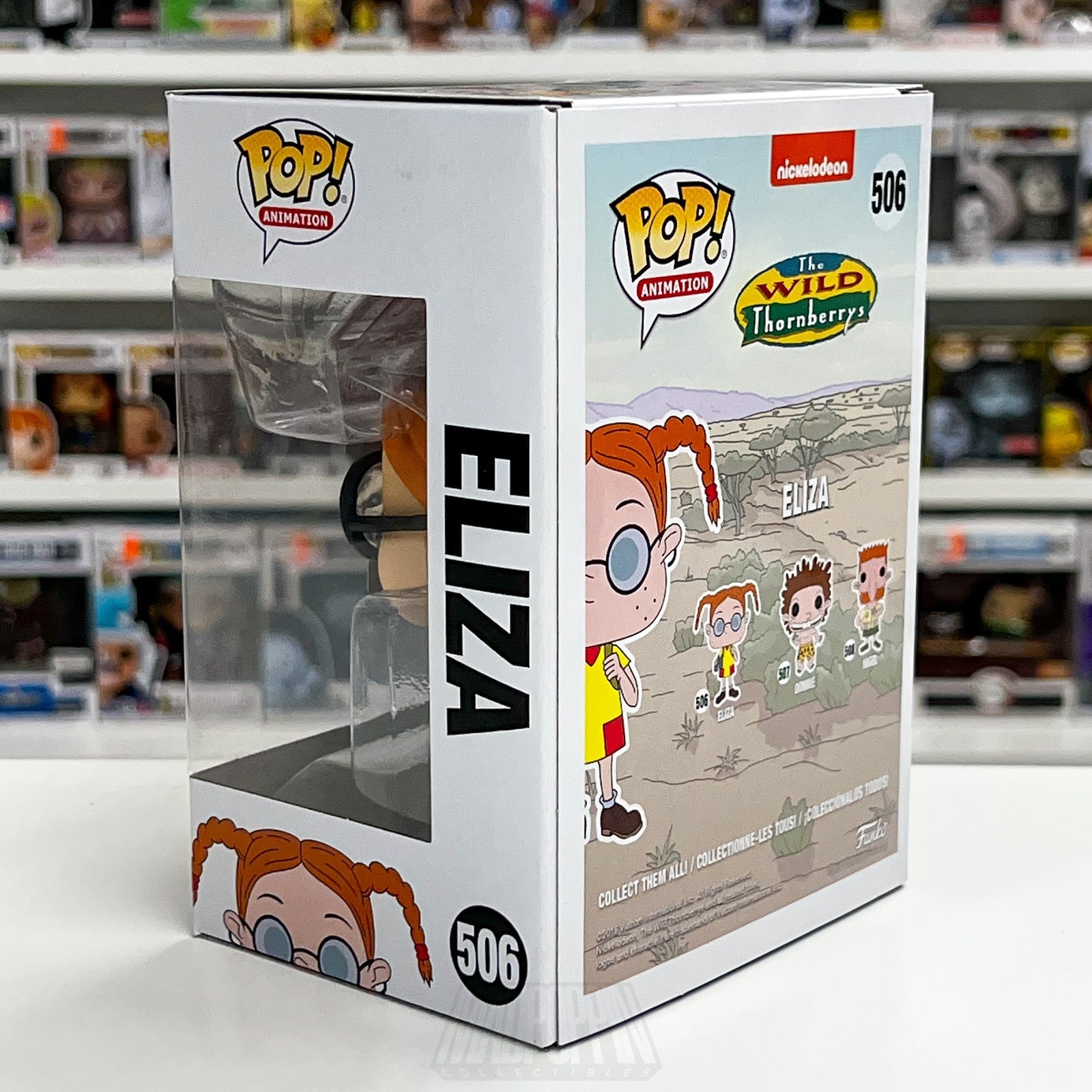 Funko Pop Animation Nickelodeon Wild Thornberrys Eliza 506 Cartoons Vinyl Figure2
