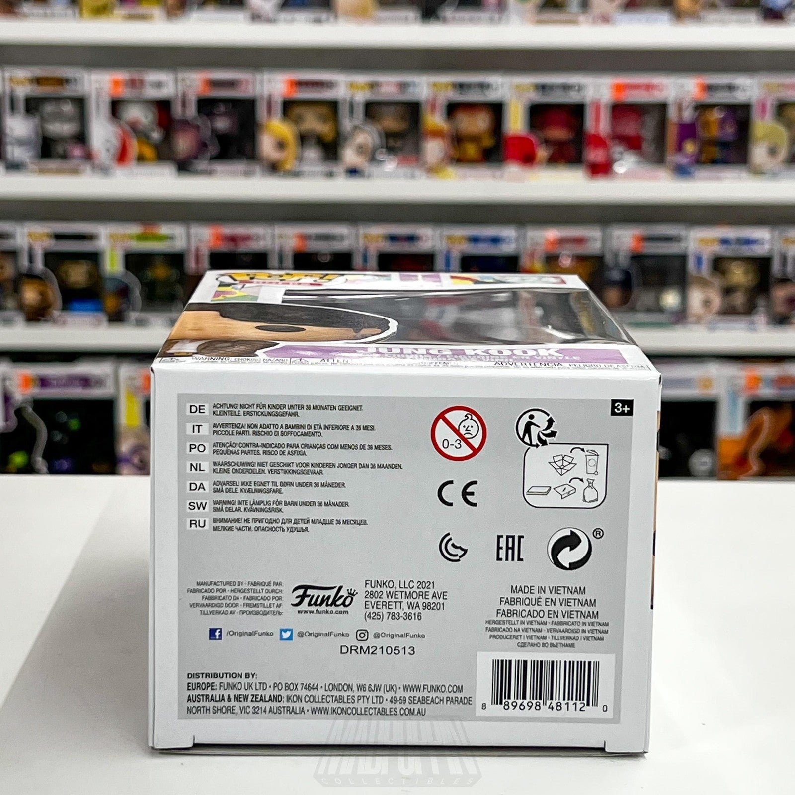 Funko Pop Rocks BTS Jung Kook Dynamite 224 Vinyl Figure Boxed Collectible Toy7