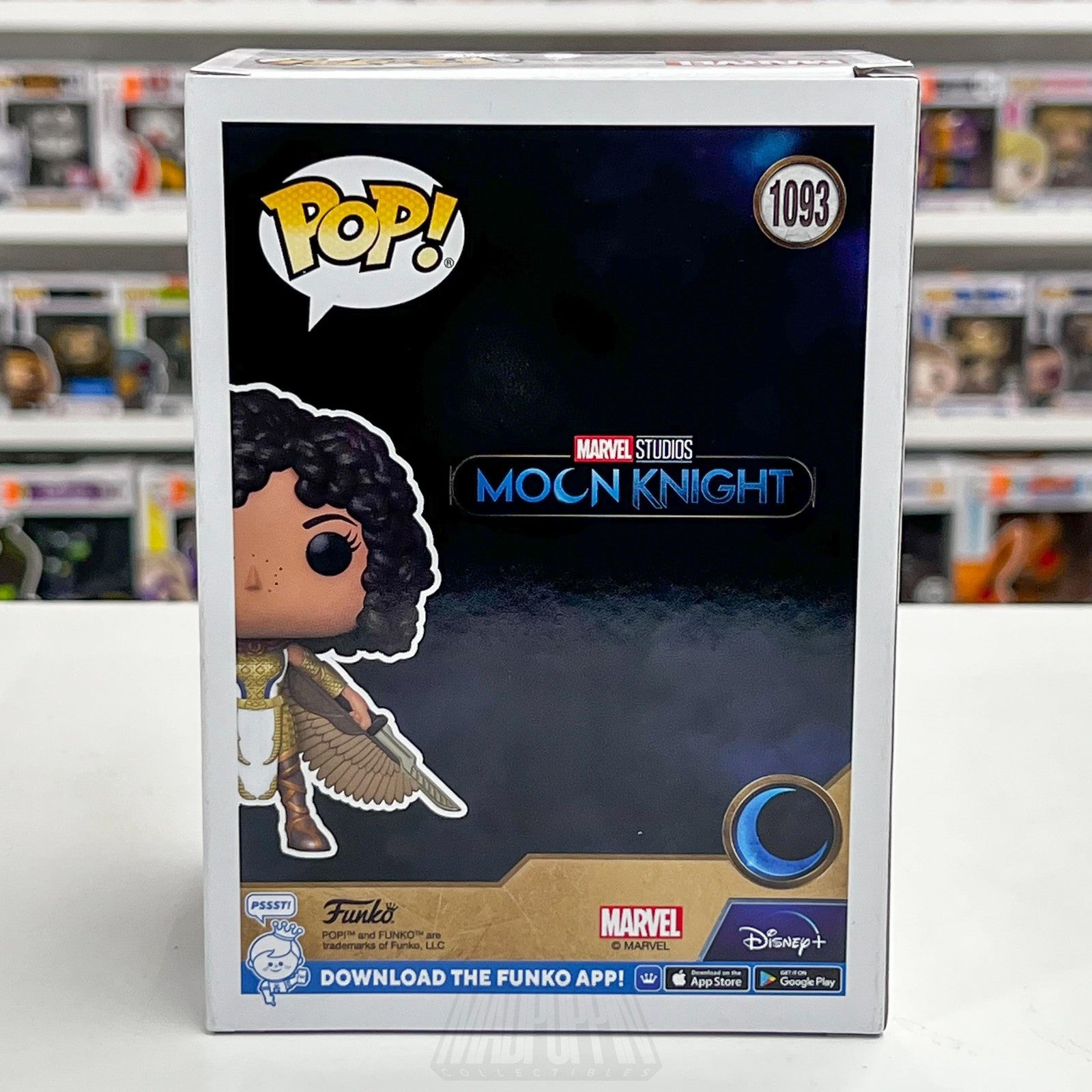 Funko Pop Marvel Moon Knight Scarlet Scarab 1093 Bobble-Head 2022 Summer LE SDCC3