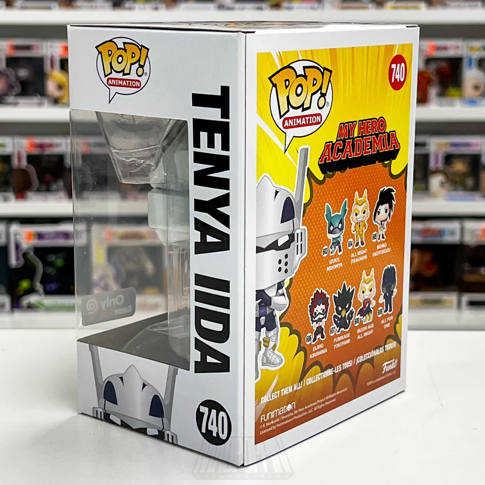 Funko Pop Anime My Hero Academia Tenya Iida GameStop 740 Animation Vinyl Figure2