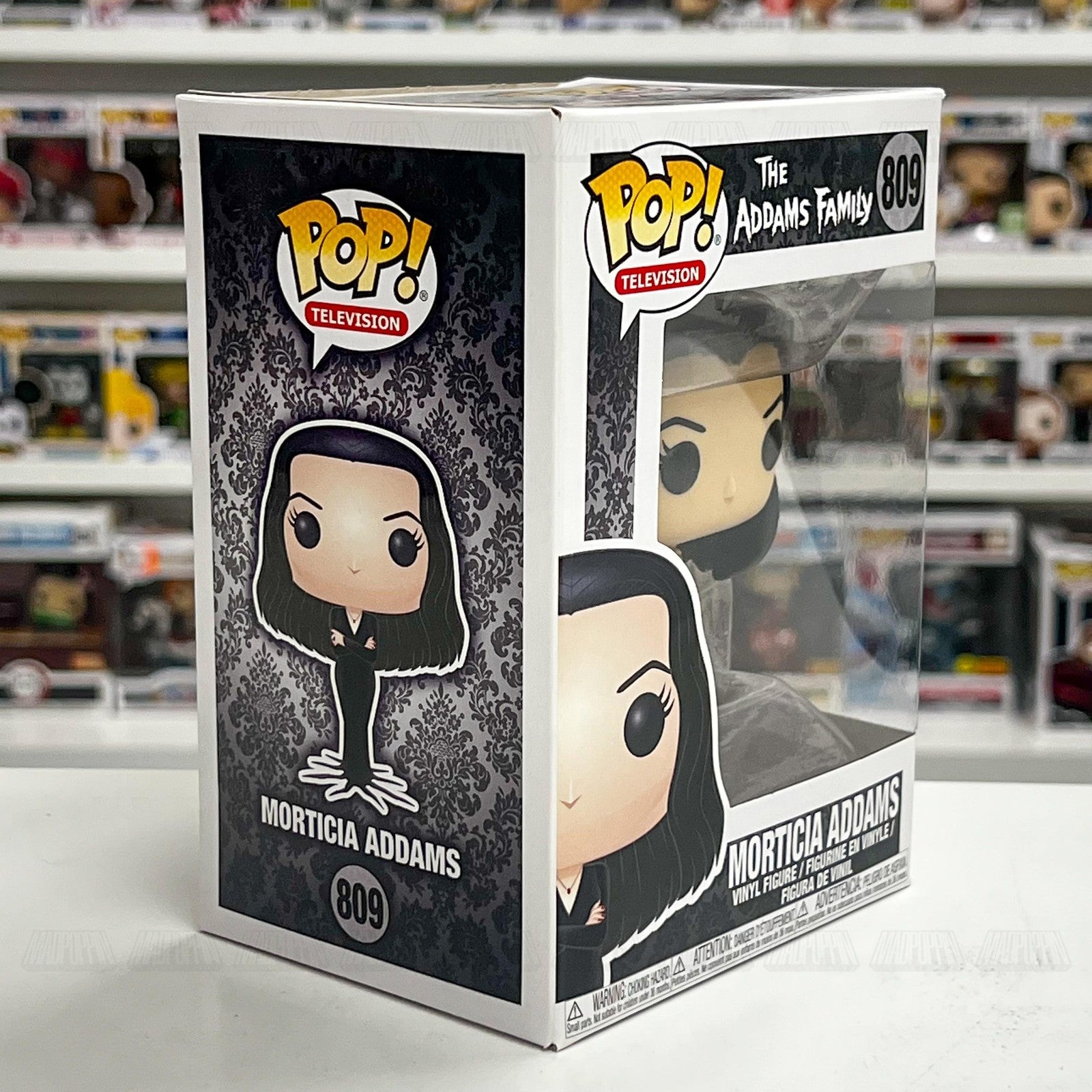 Funko Pop Television Morticia Addams Family 809 Vinyl Figure New Collectible
